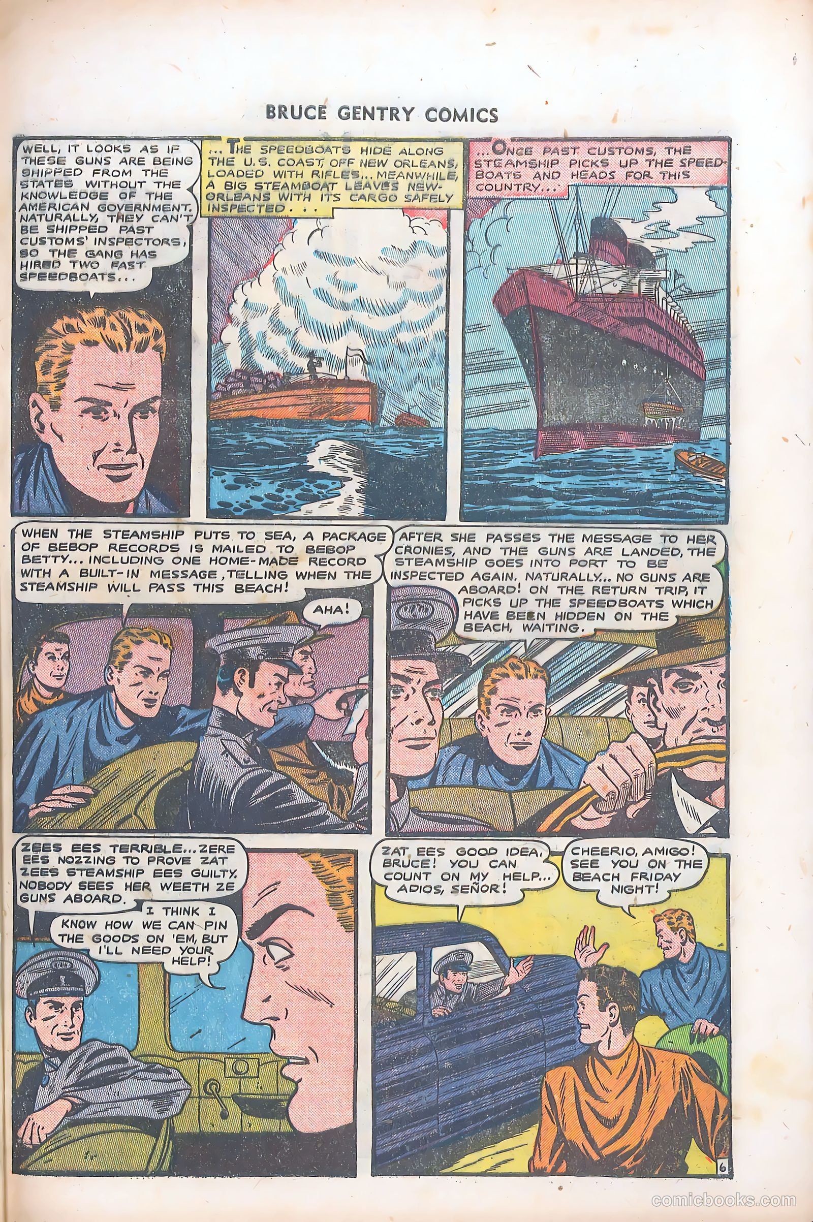Bruce Gentry Comics #6 (1949) — page 29 of 36