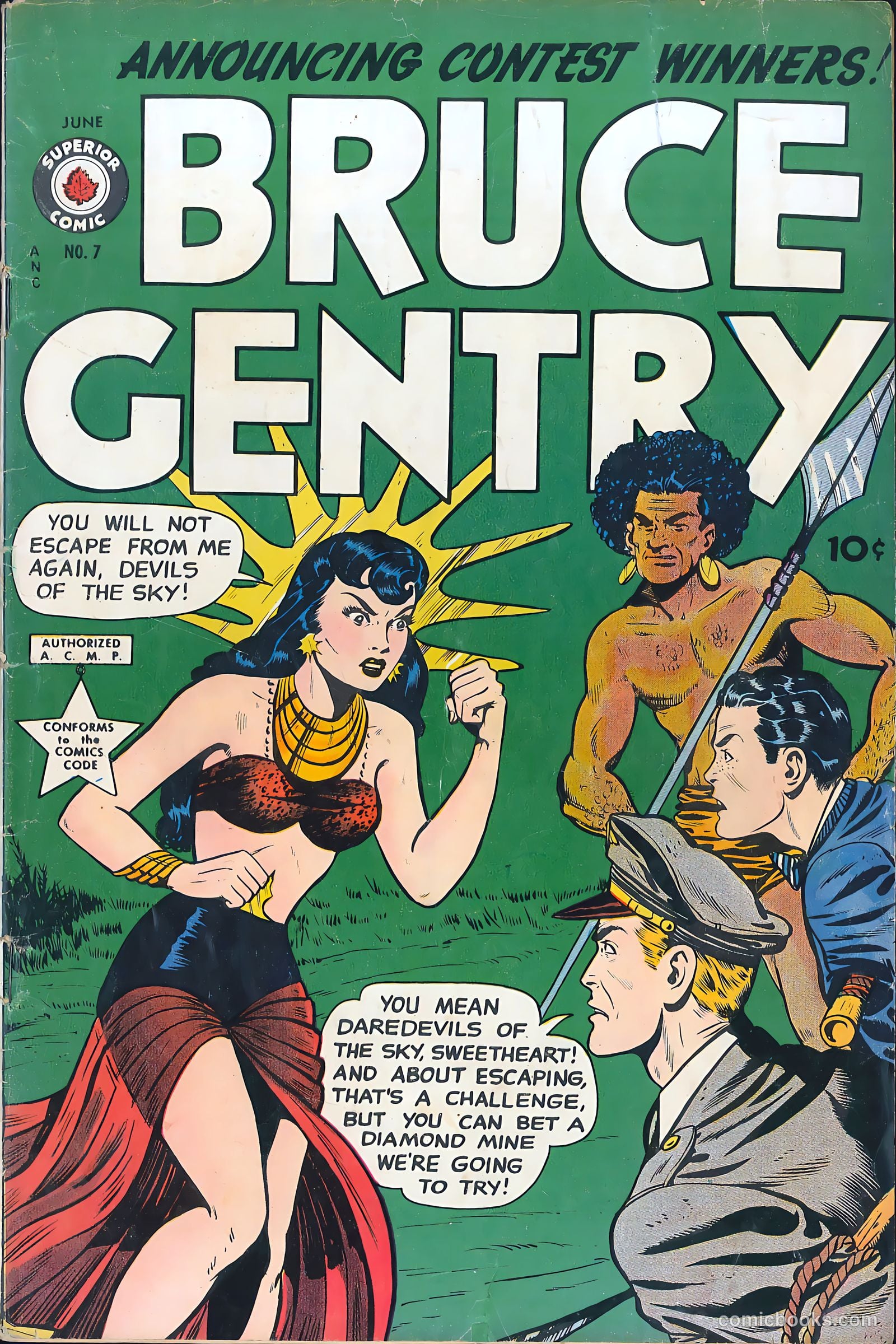 Bruce Gentry Comics #7
