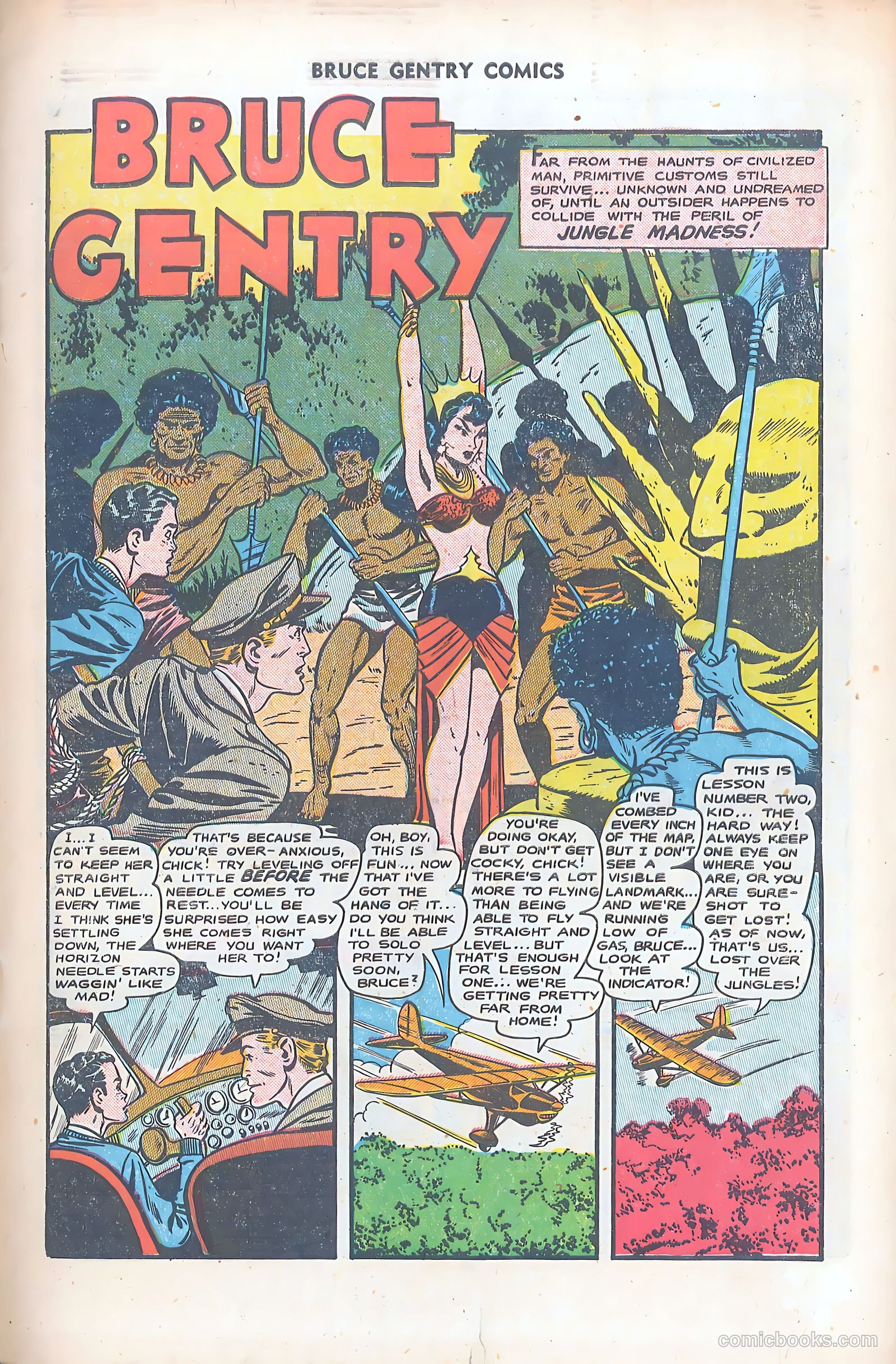Bruce Gentry Comics #7 (1949) — page 3 of 36