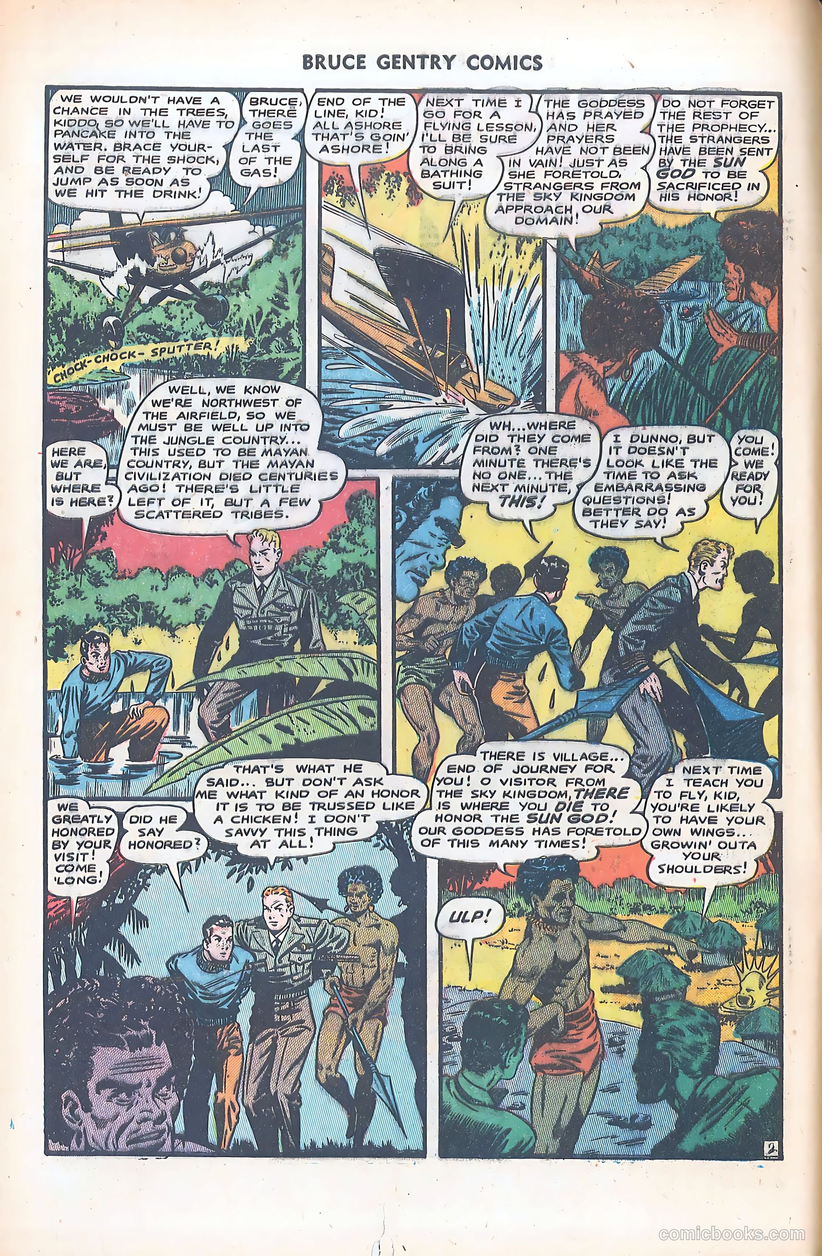 Bruce Gentry Comics #7 (1949) — page 4 of 36