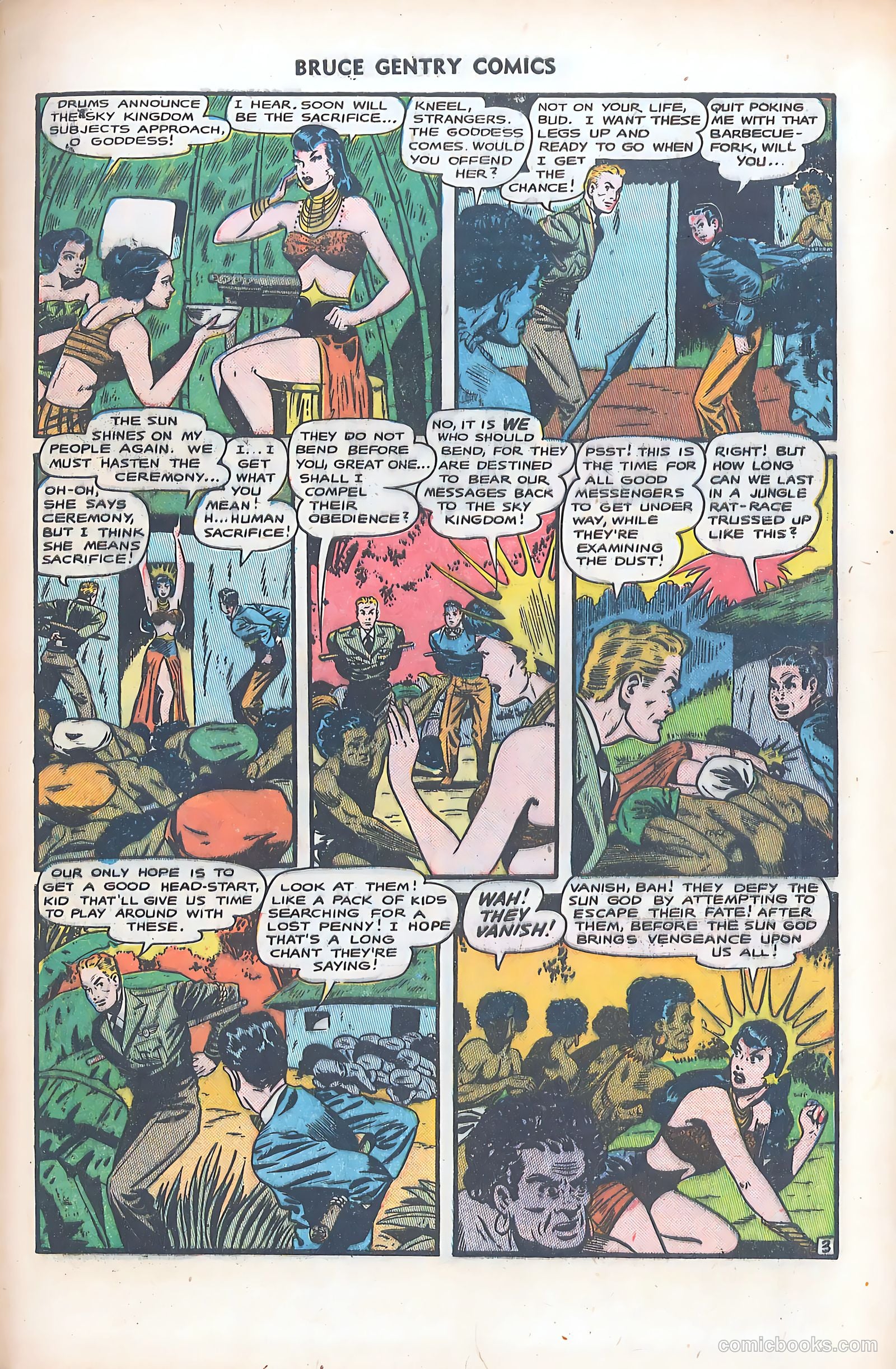Bruce Gentry Comics #7 (1949) — page 5 of 36