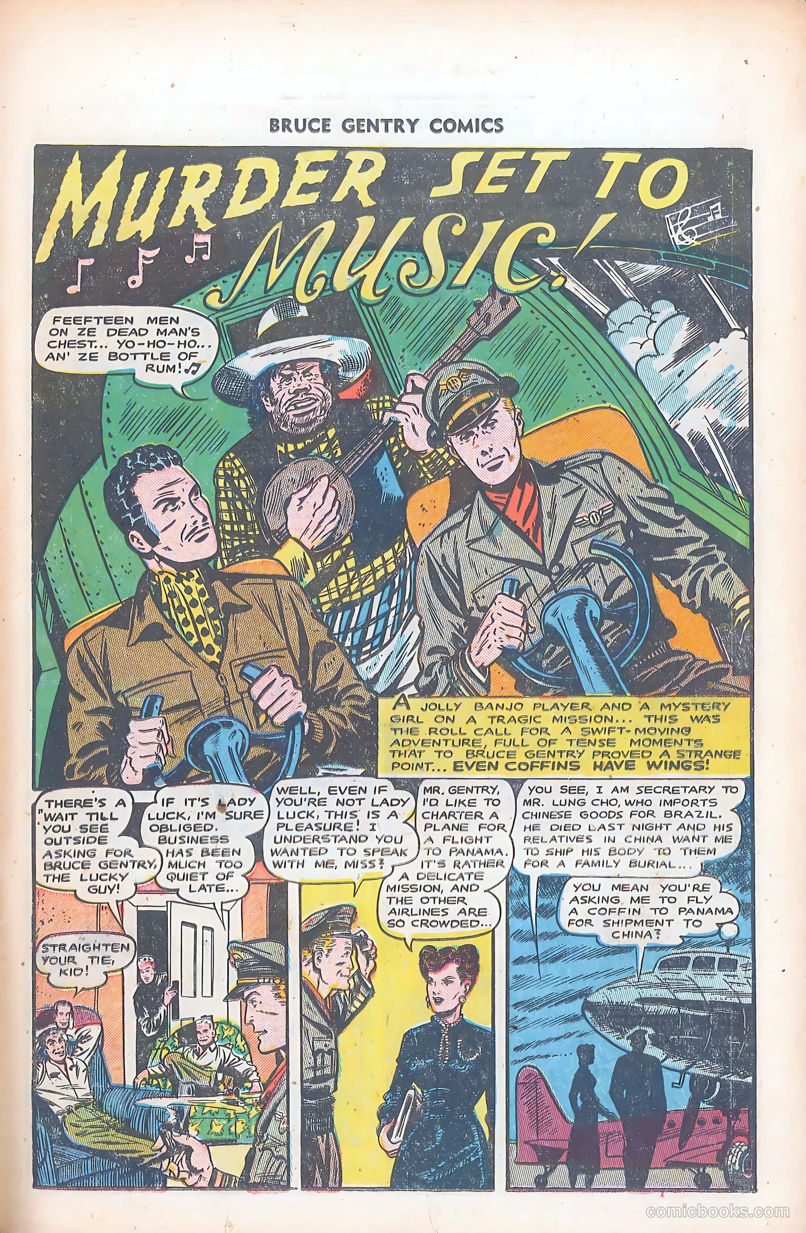 Bruce Gentry Comics #7 (1949) — page 11 of 36