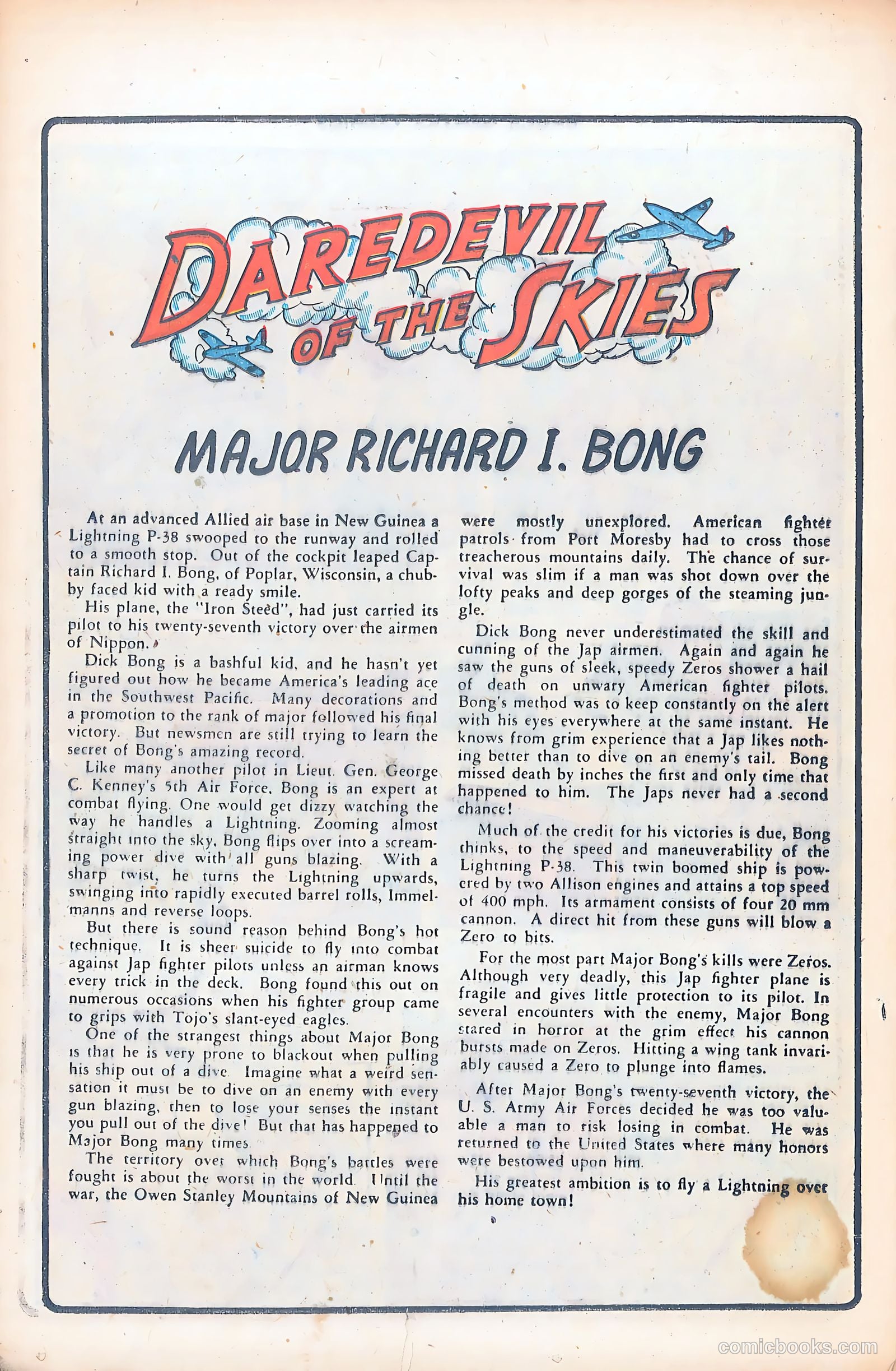 Bruce Gentry Comics #7 (1949) — page 20 of 36