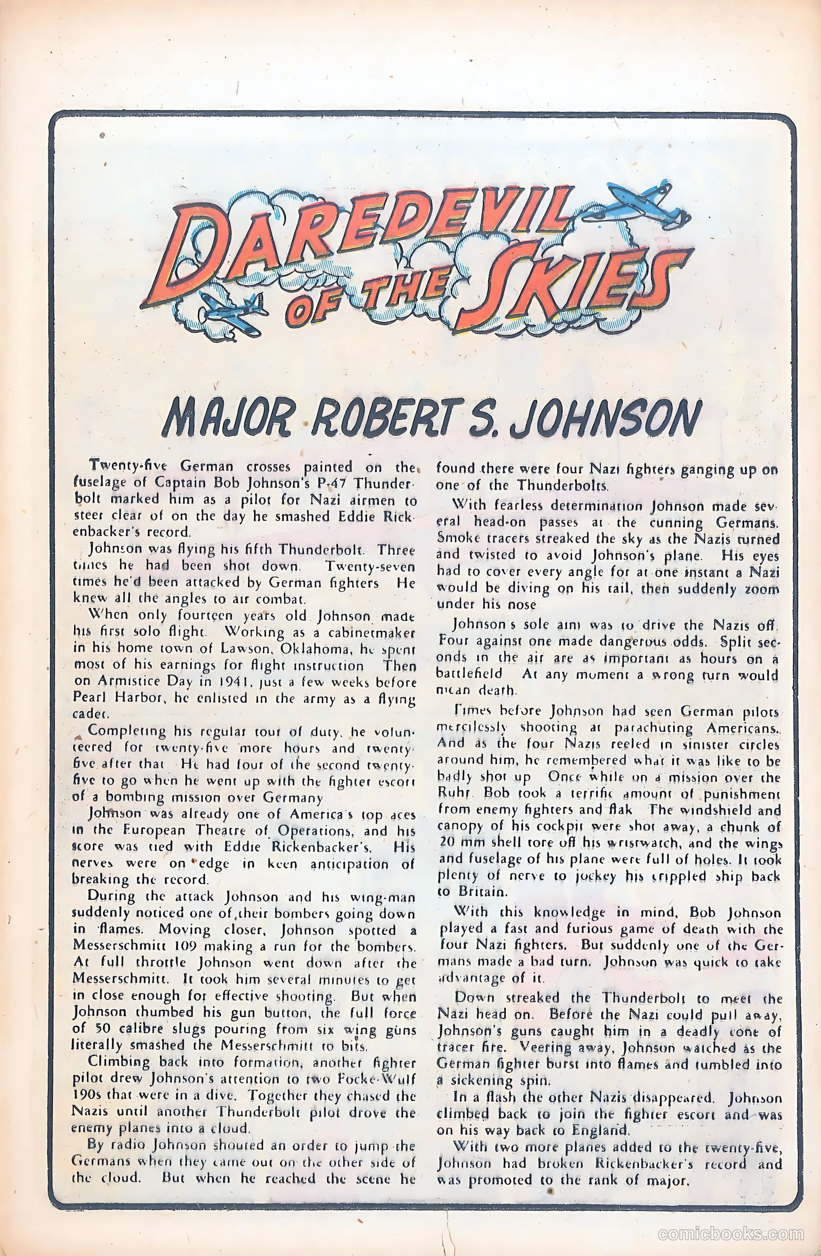 Bruce Gentry Comics #7 (1949) — page 21 of 36