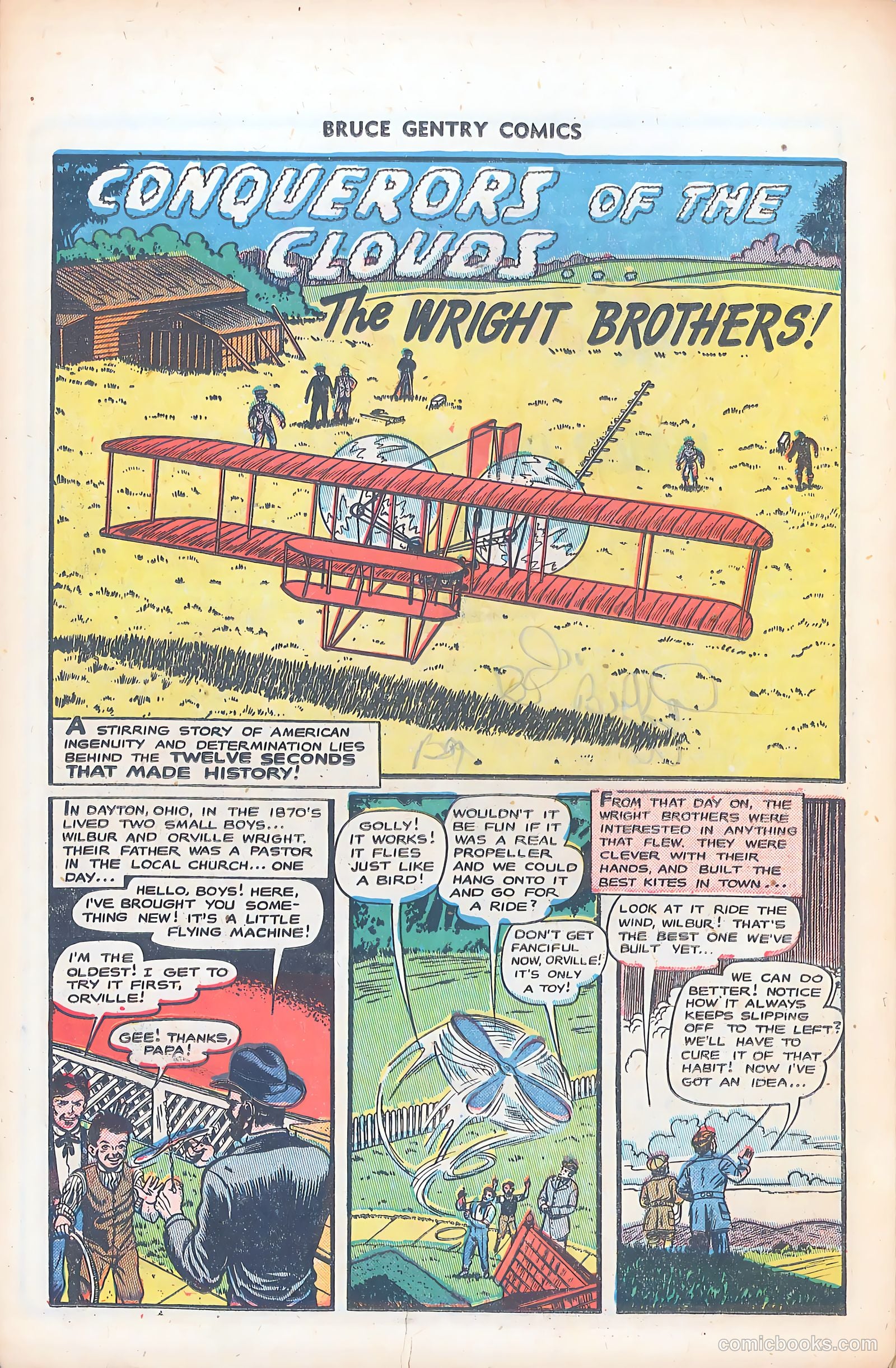 Bruce Gentry Comics #7 (1949) — page 22 of 36