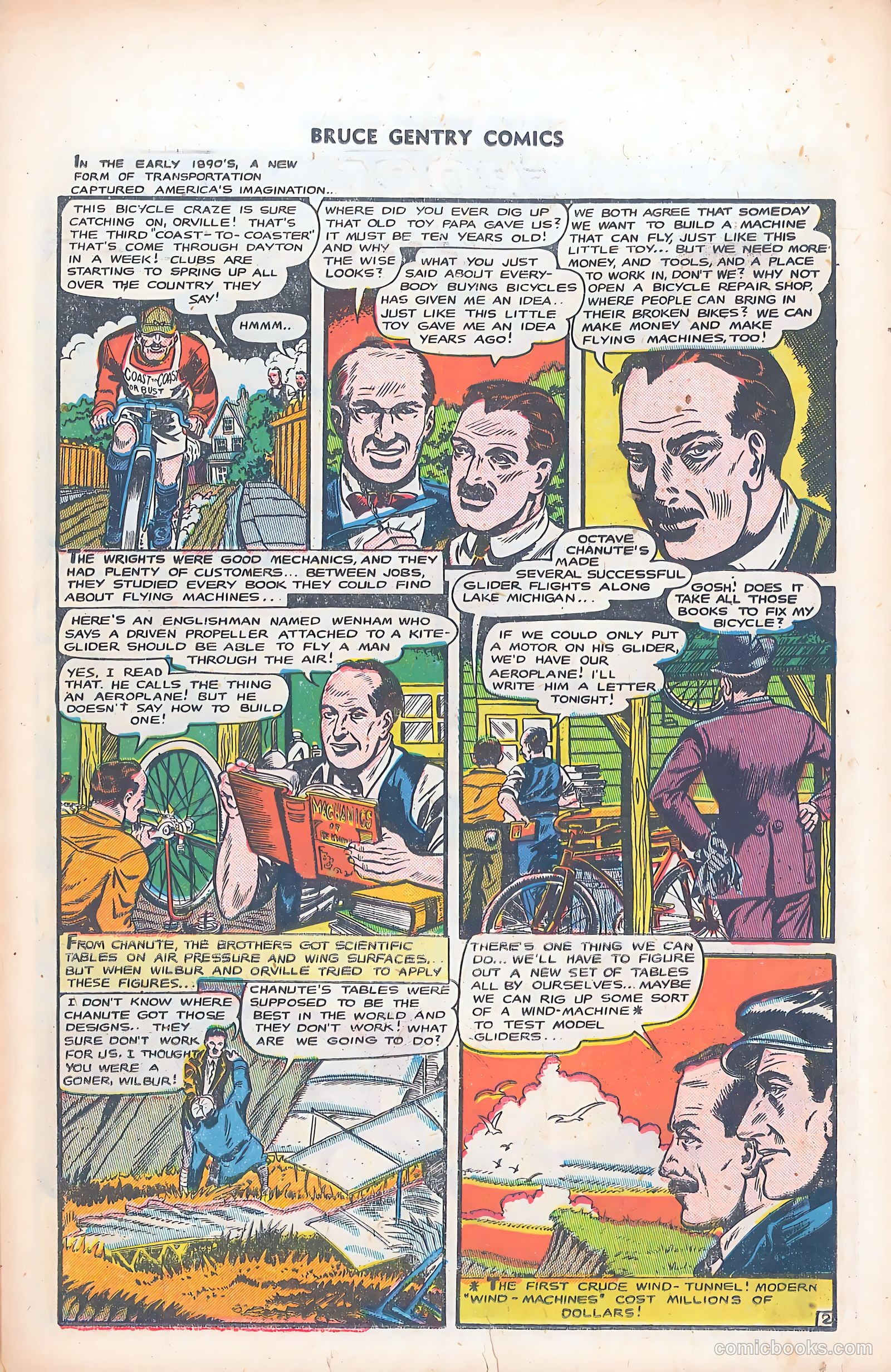 Bruce Gentry Comics #7 (1949) — page 23 of 36