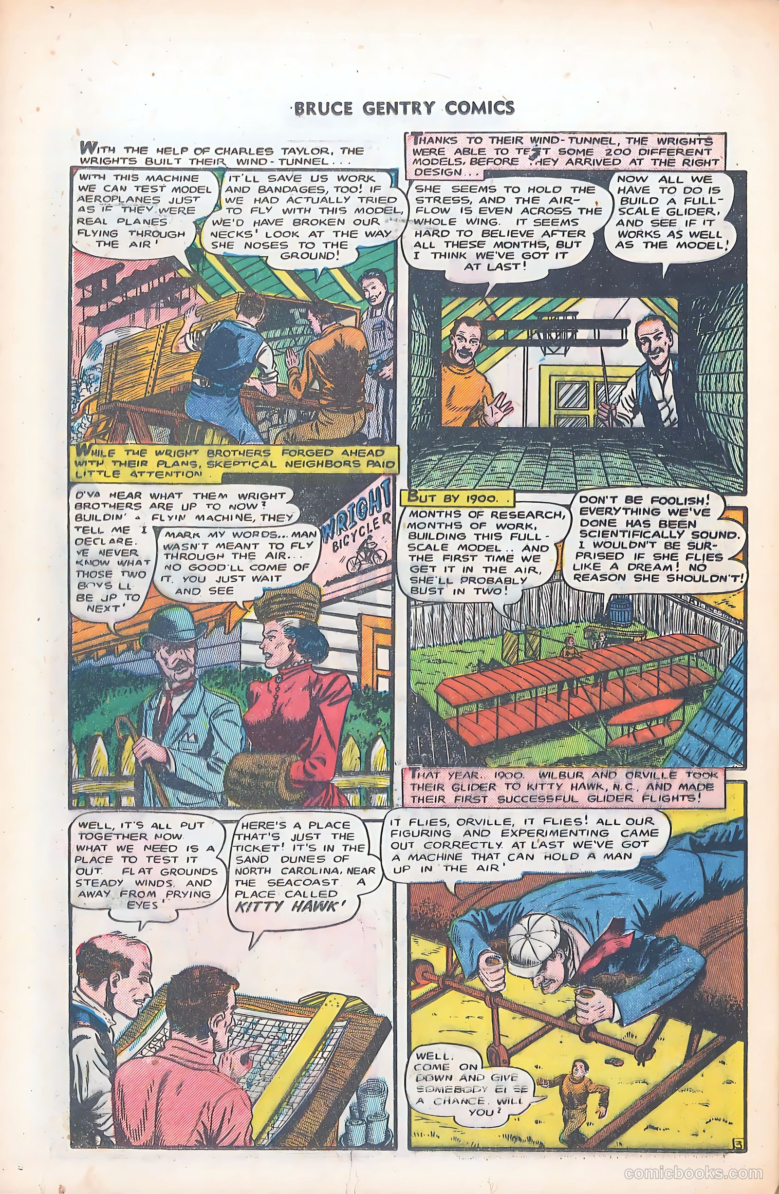 Bruce Gentry Comics #7 (1949) — page 24 of 36