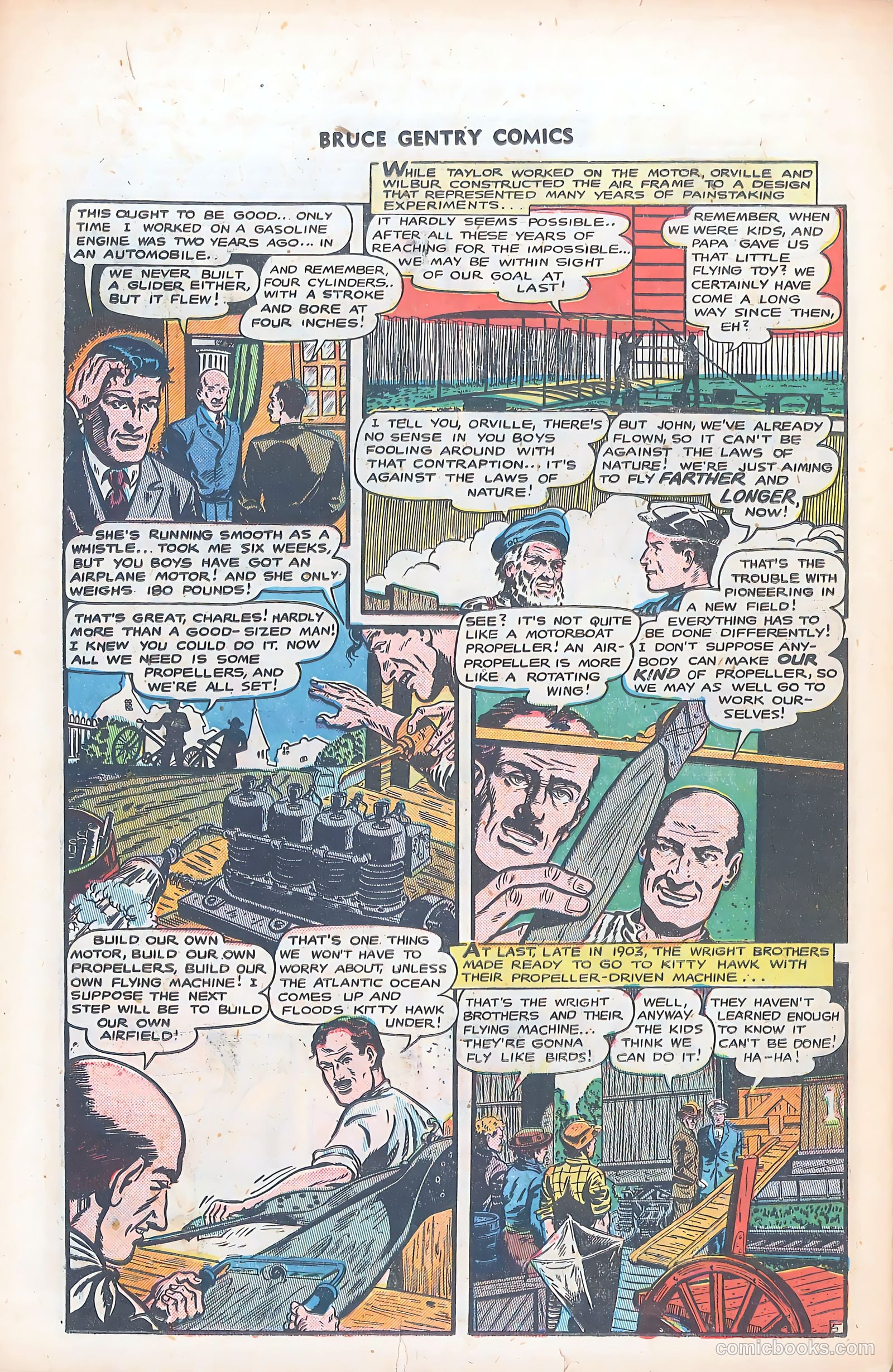 Bruce Gentry Comics #7 (1949) — page 26 of 36
