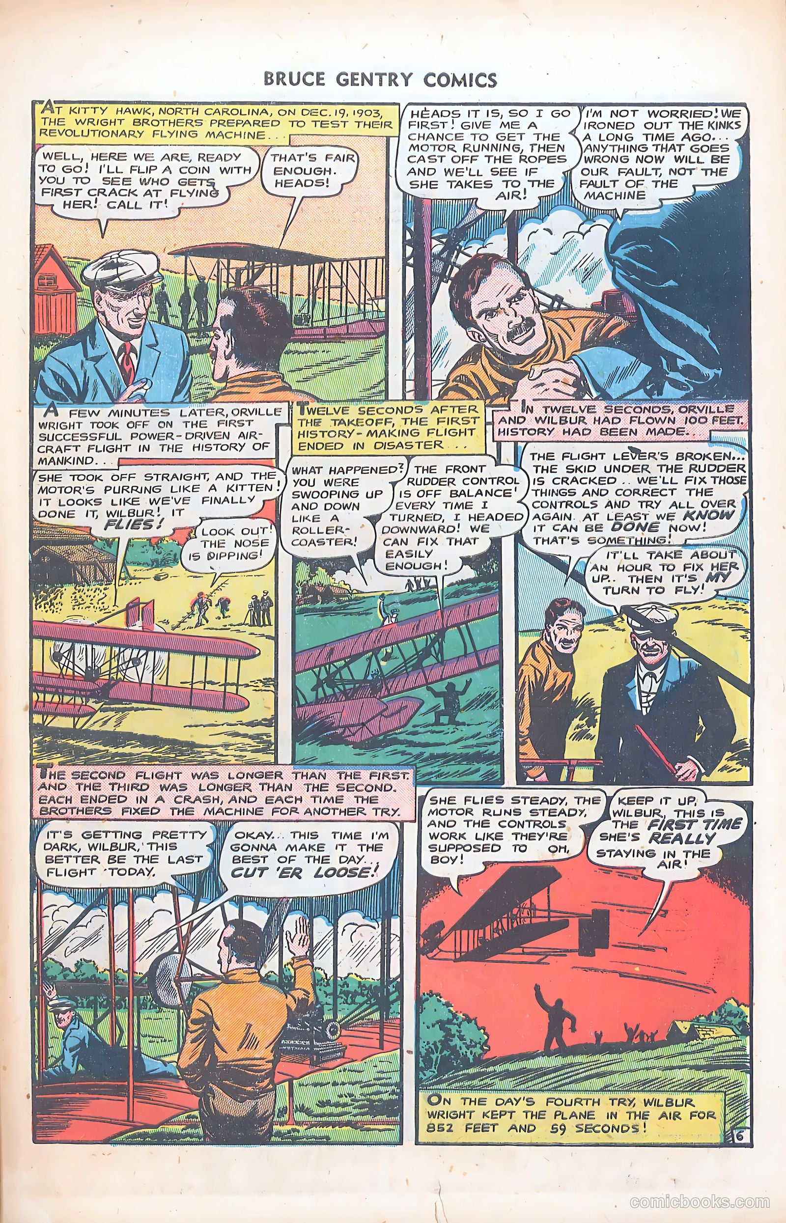 Bruce Gentry Comics #7 (1949) — page 27 of 36