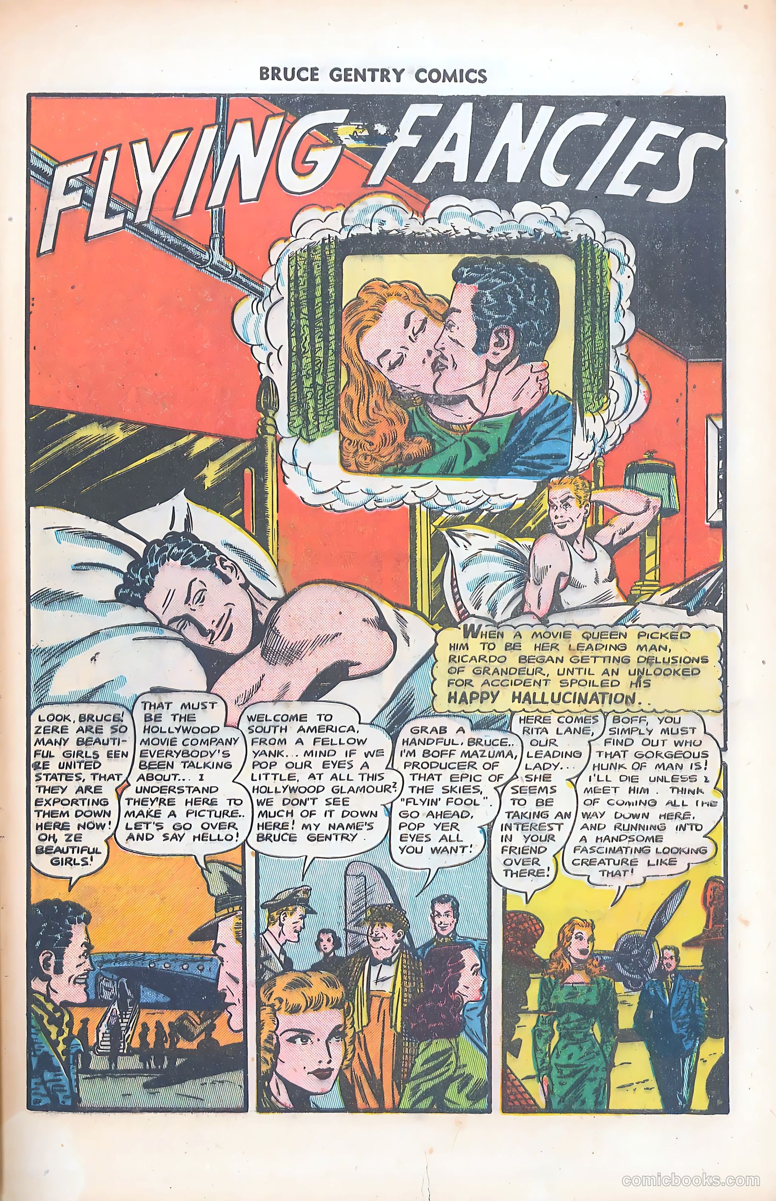 Bruce Gentry Comics #7 (1949) — page 29 of 36