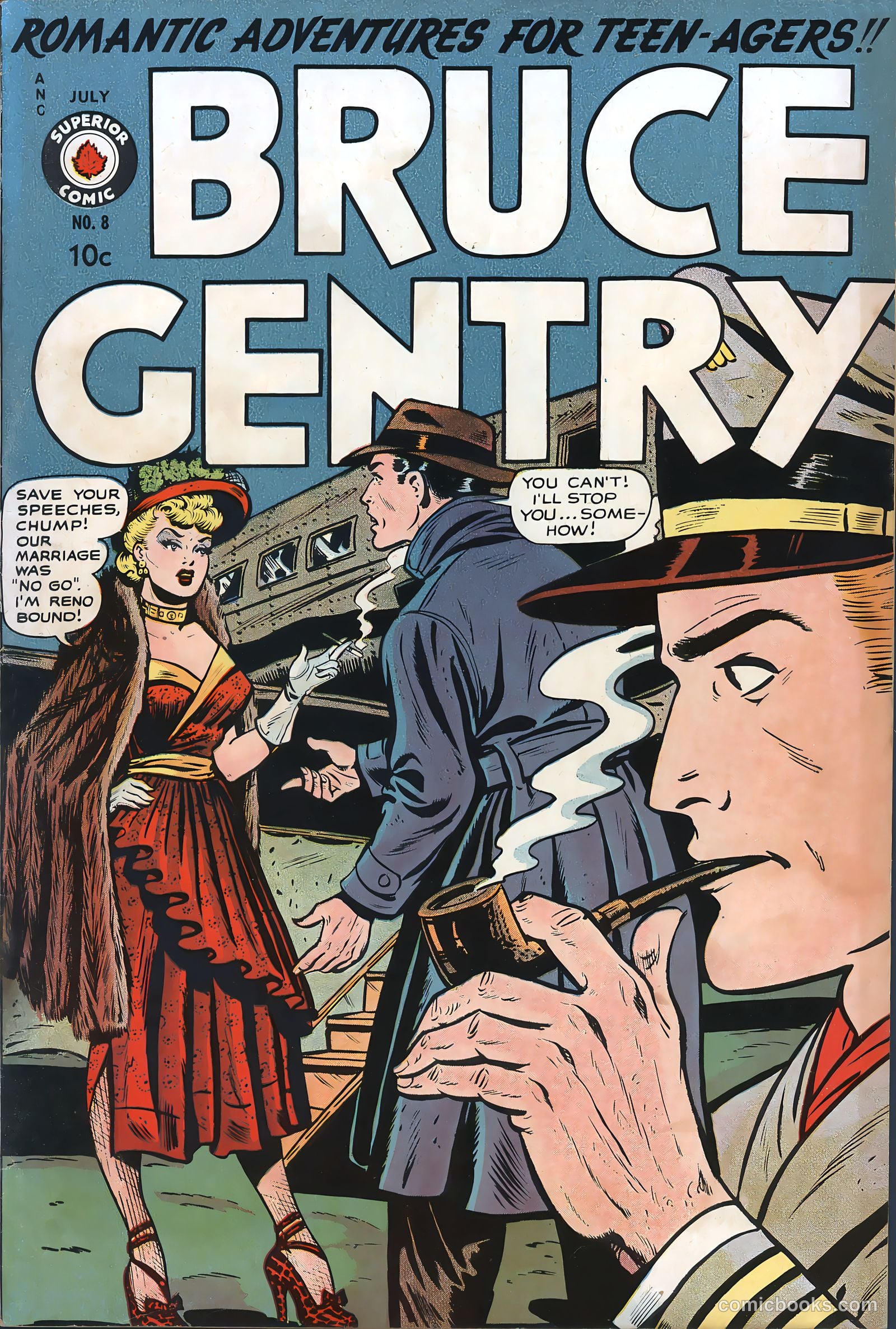 Bruce Gentry Comics #8