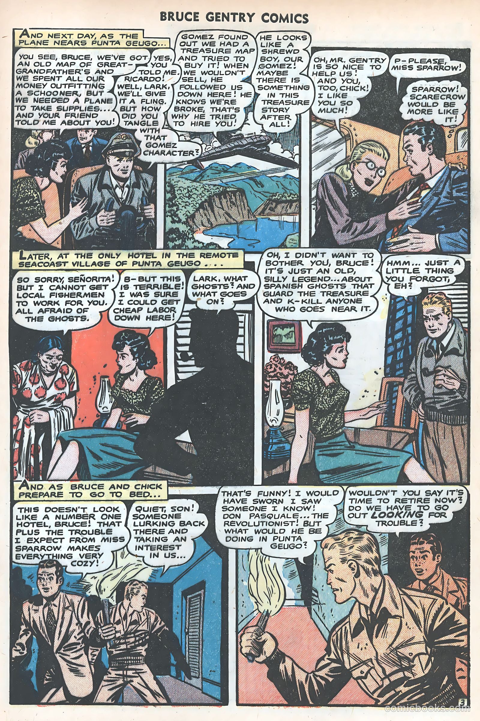 Bruce Gentry Comics #8 (1949) — page 5 of 36