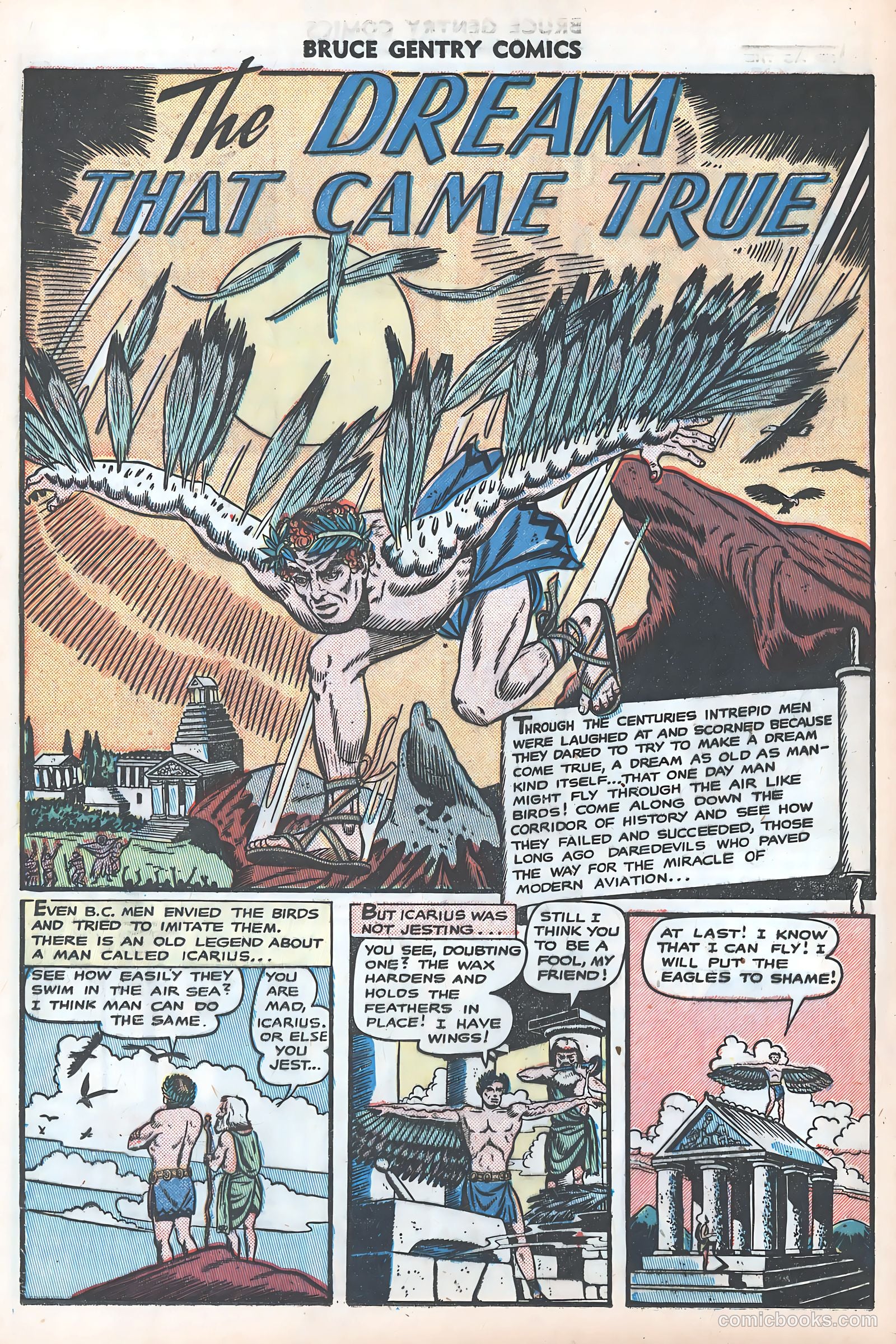 Bruce Gentry Comics #8 (1949) — page 12 of 36