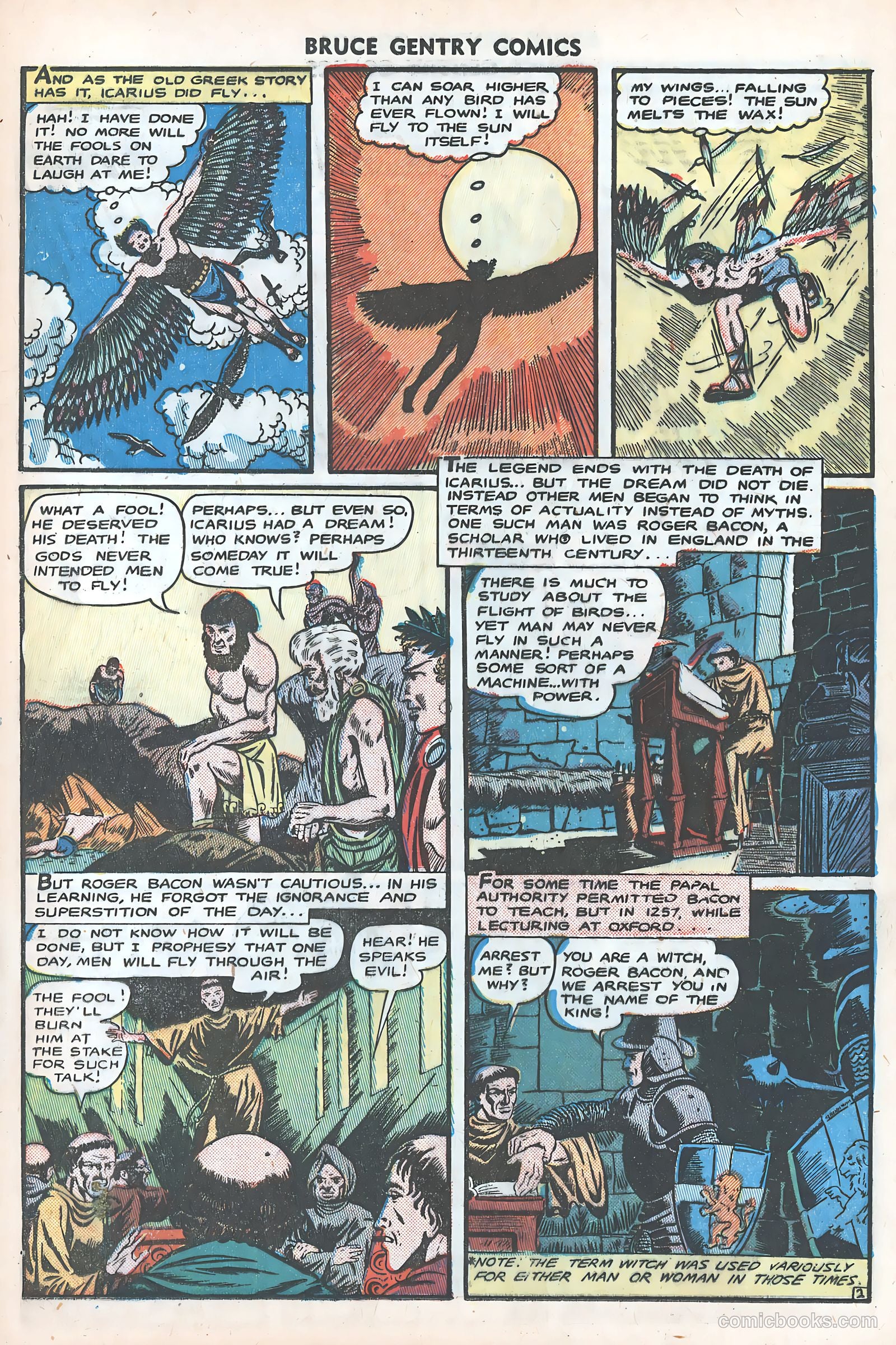 Bruce Gentry Comics #8 (1949) — page 13 of 36