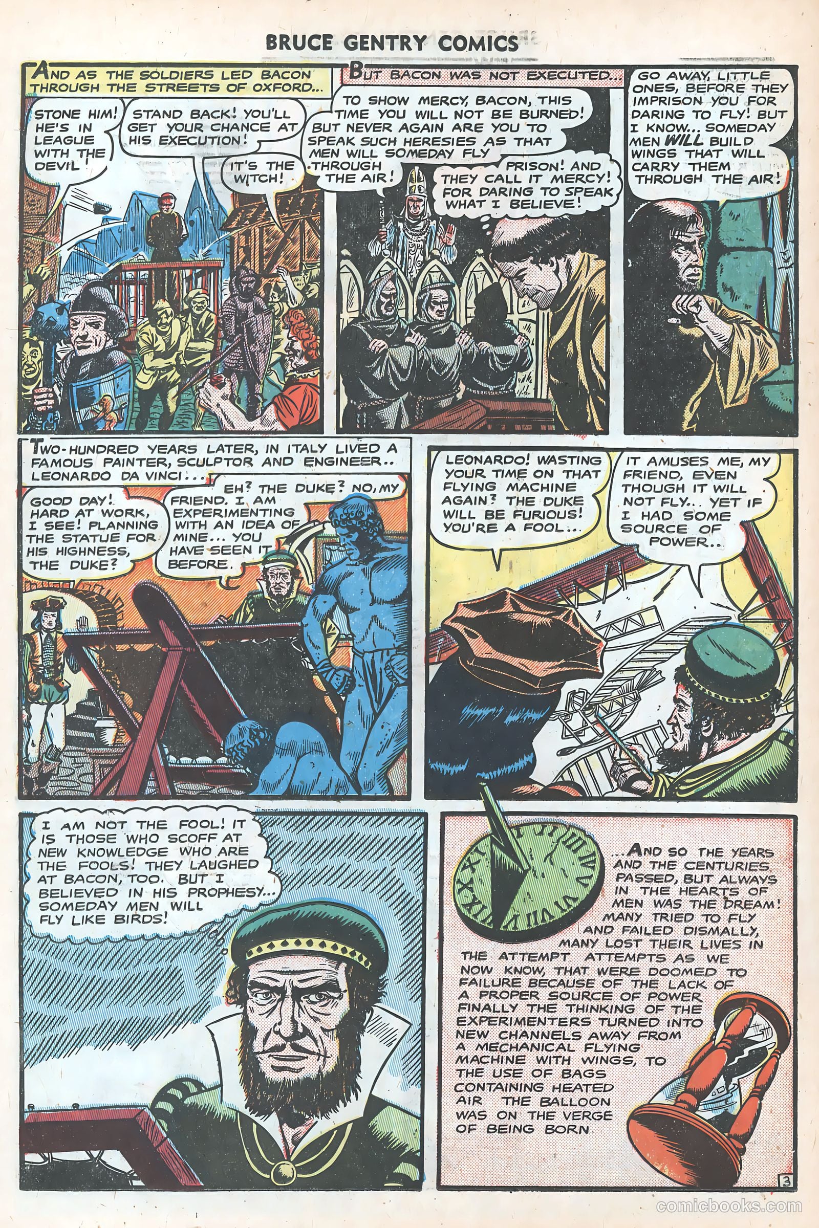 Bruce Gentry Comics #8 (1949) — page 14 of 36