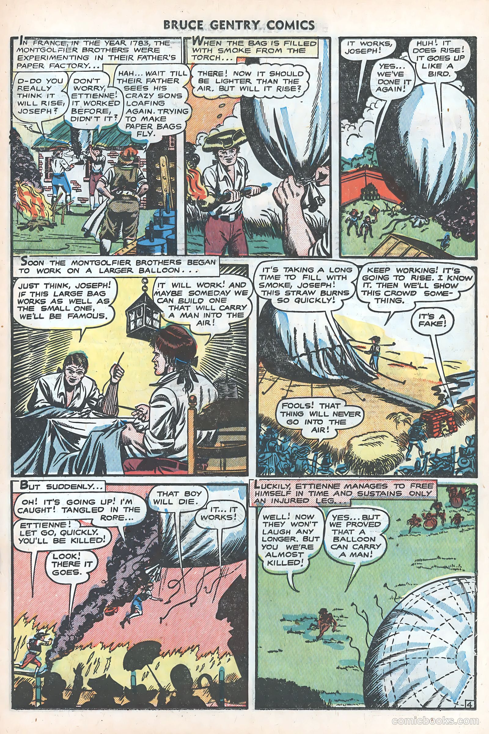 Bruce Gentry Comics #8 (1949) — page 15 of 36