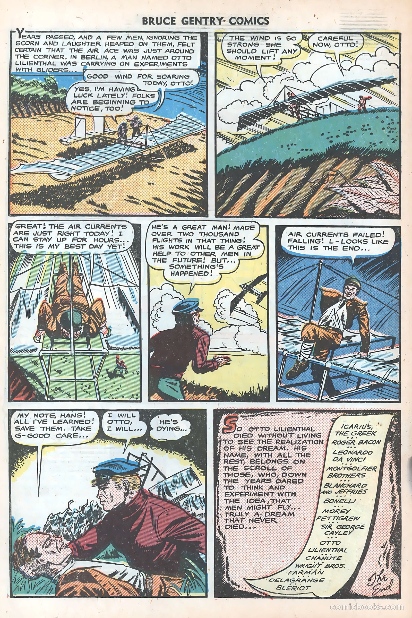 Bruce Gentry Comics #8 (1949) — page 18 of 36
