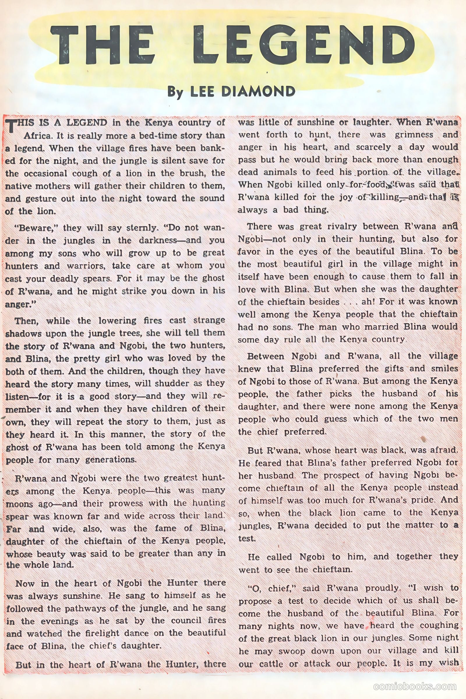 Bruce Gentry Comics #8 (1949) — page 19 of 36