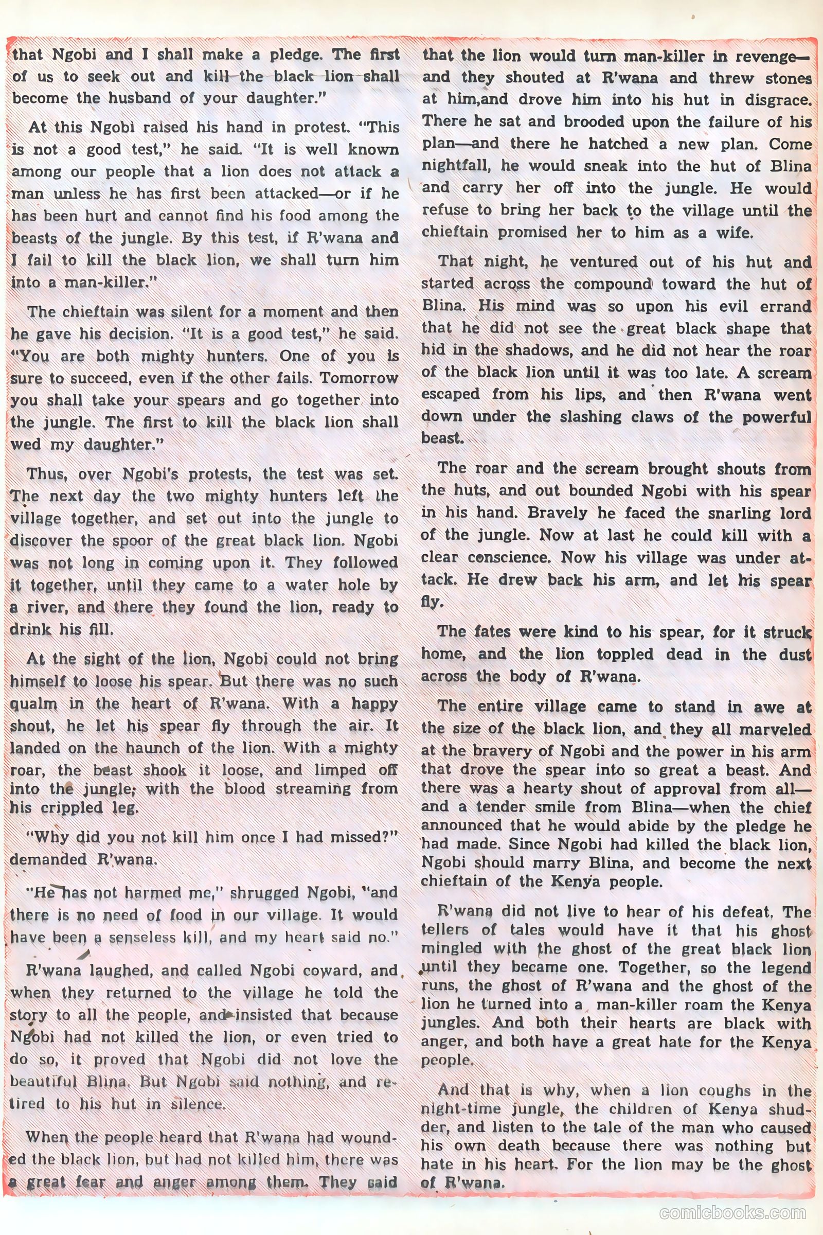 Bruce Gentry Comics #8 (1949) — page 20 of 36