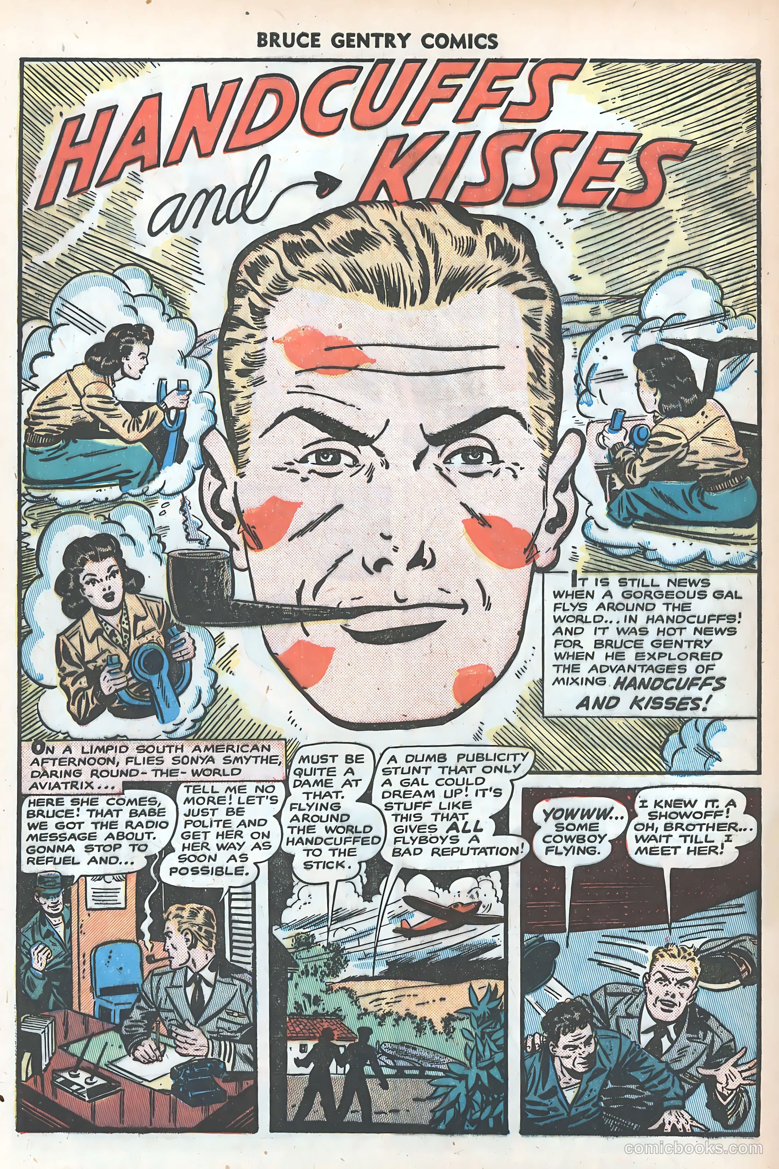 Bruce Gentry Comics #8 (1949) — page 28 of 36