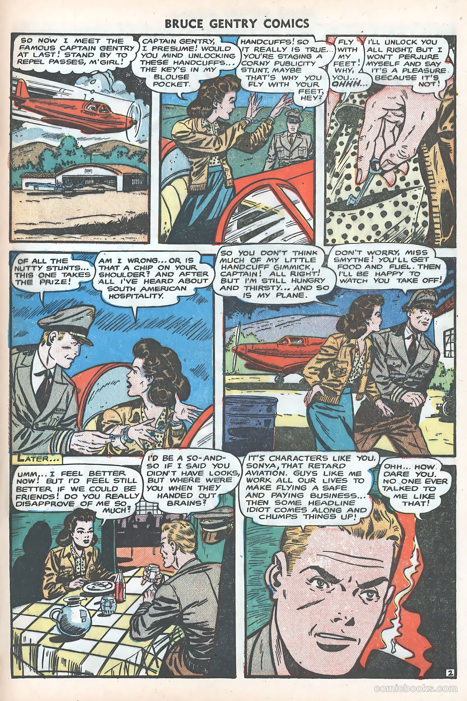 Bruce Gentry Comics #8 (1949) — page 29 of 36