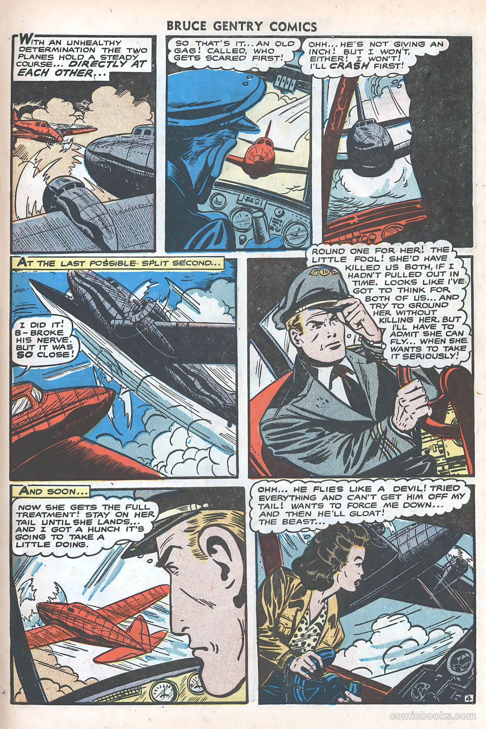 Bruce Gentry Comics #8 (1949) — page 31 of 36