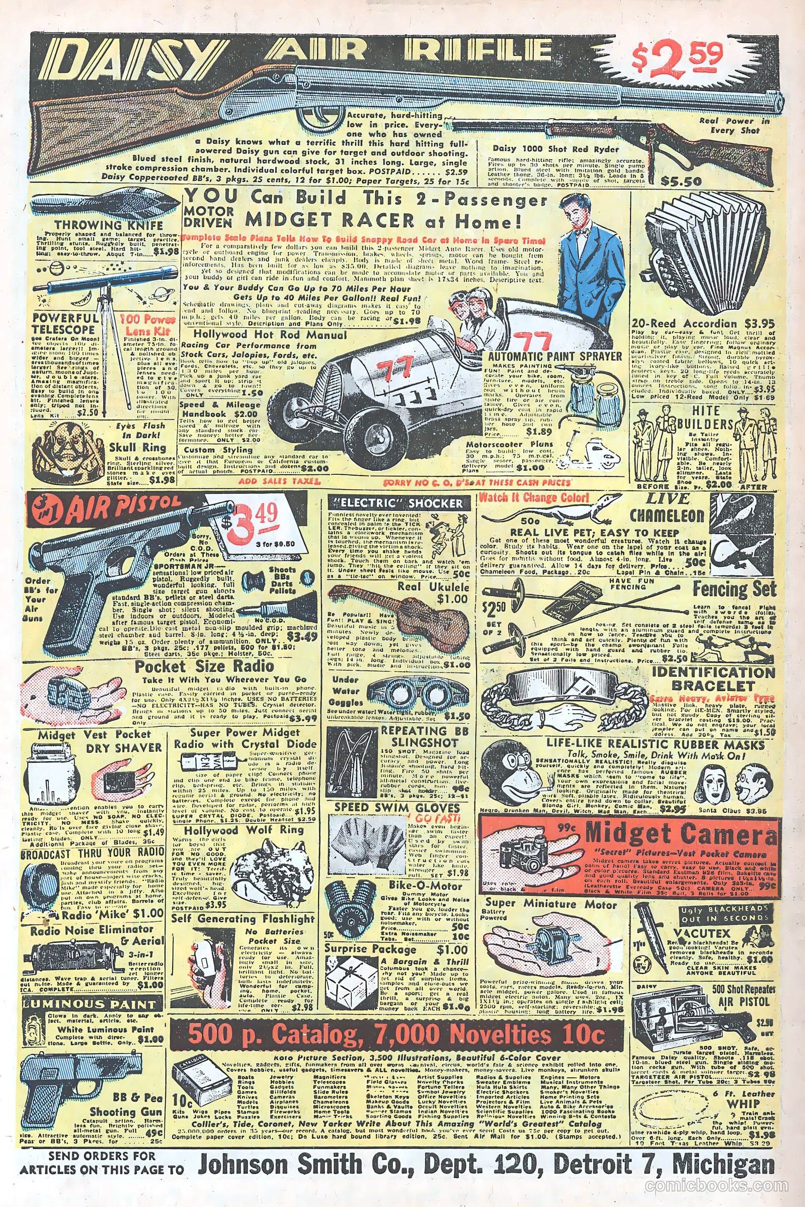 Bruce Gentry Comics #8 (1949) — page 34 of 36
