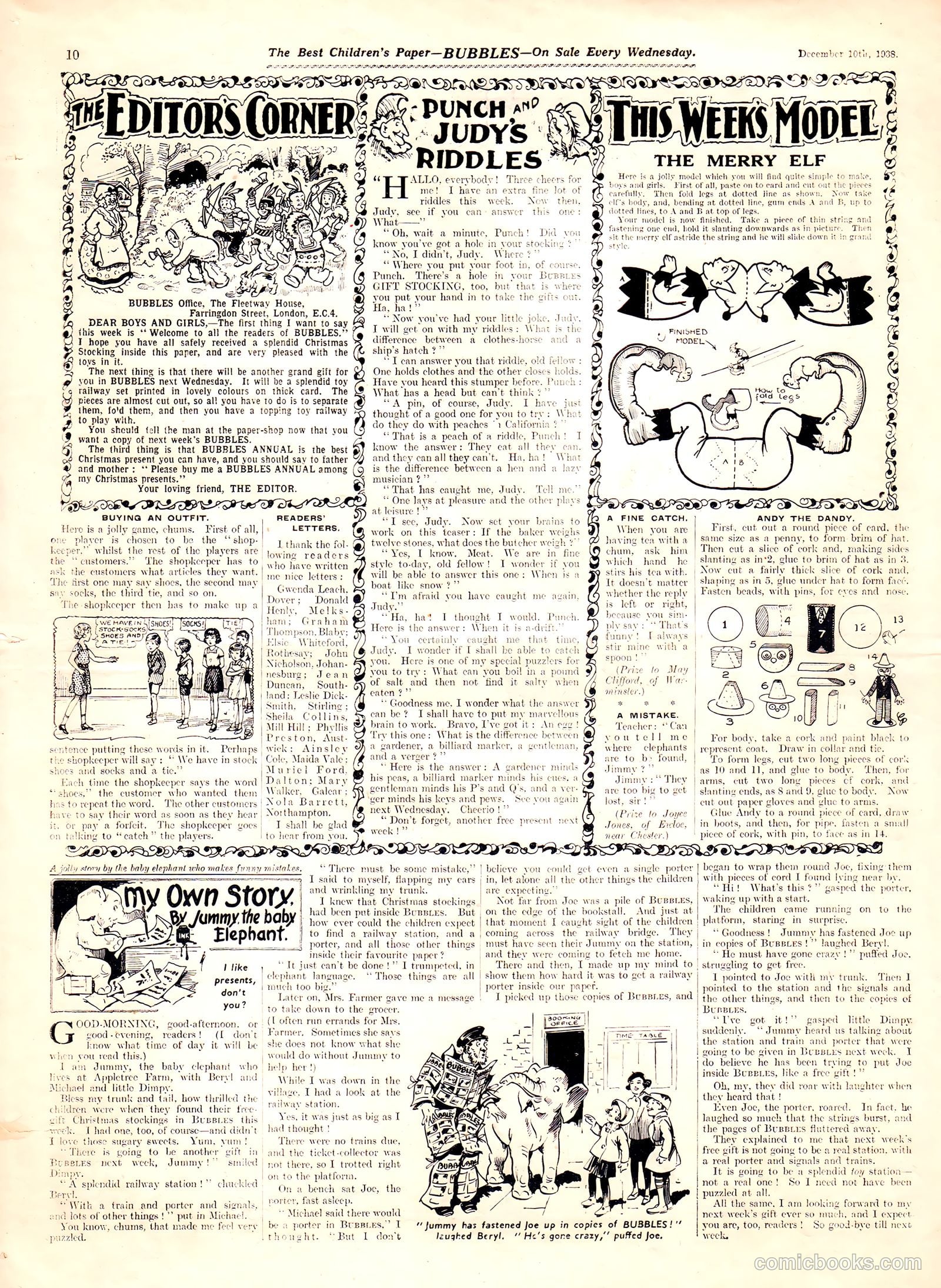 Bubbles #921 (1938) — page 9 of 11