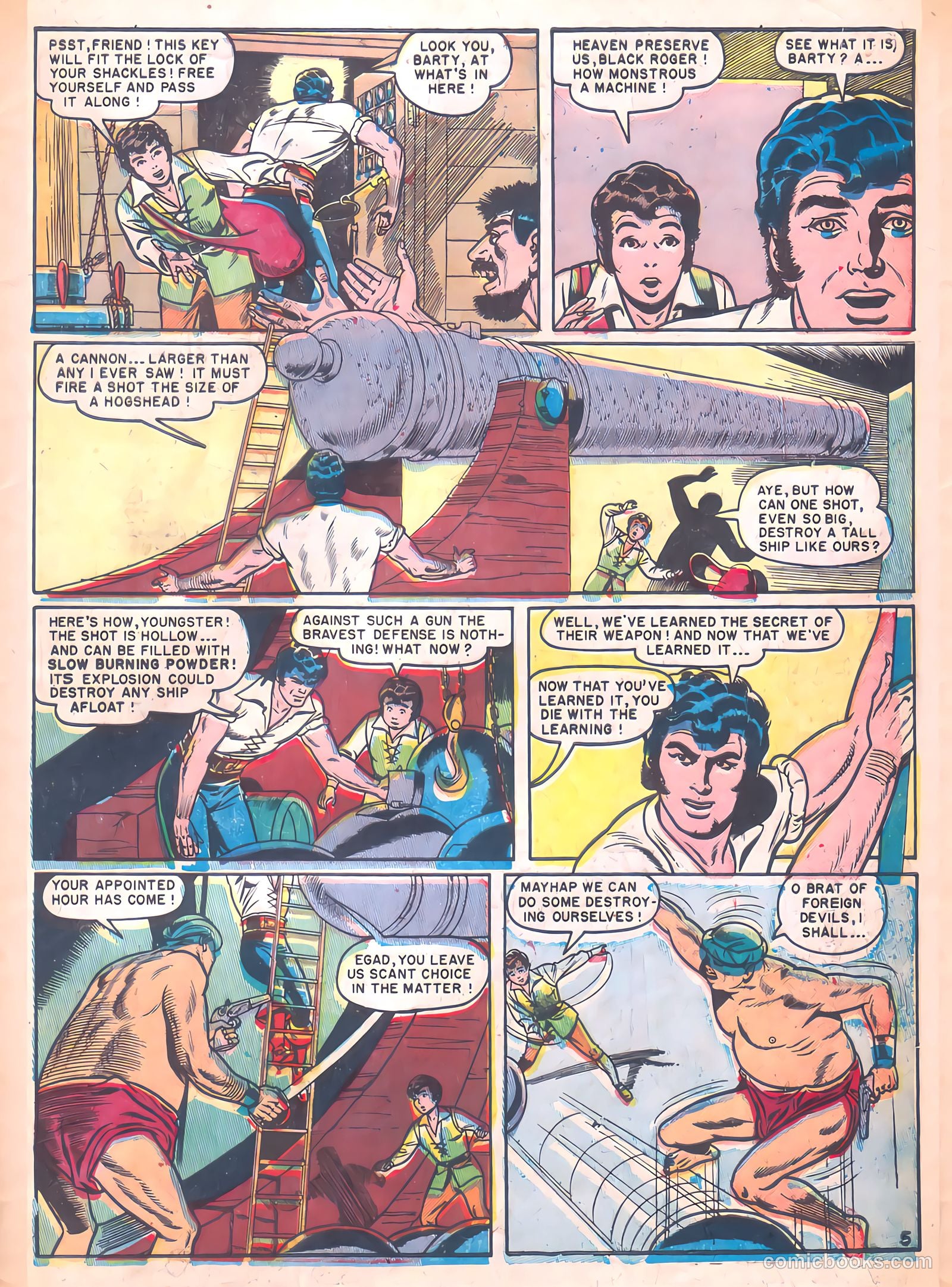 Buccaneers #12 (1964) — page 31 of 36