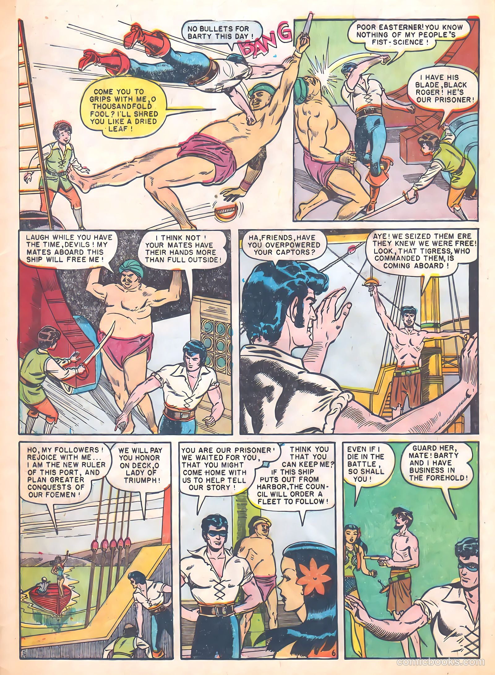 Buccaneers #12 (1964) — page 32 of 36