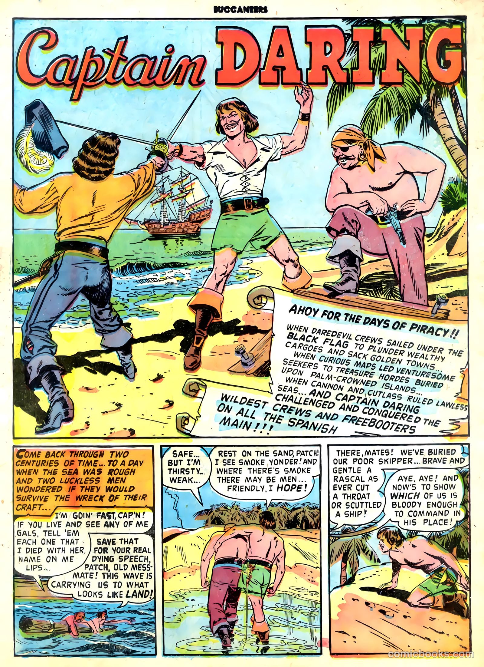Buccaneers #19 (1950) — page 3 of 40