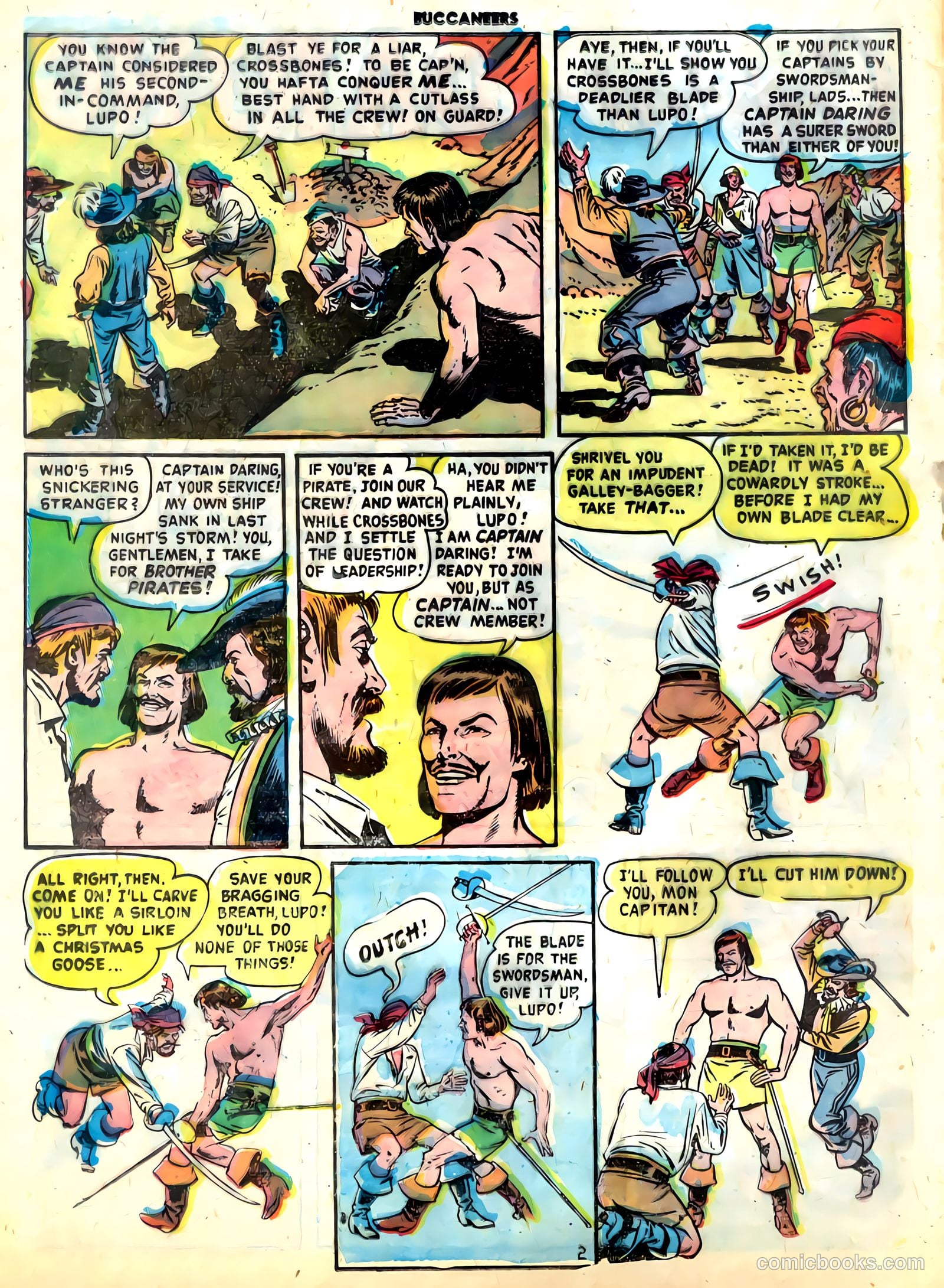 Buccaneers #19 (1950) — page 4 of 40