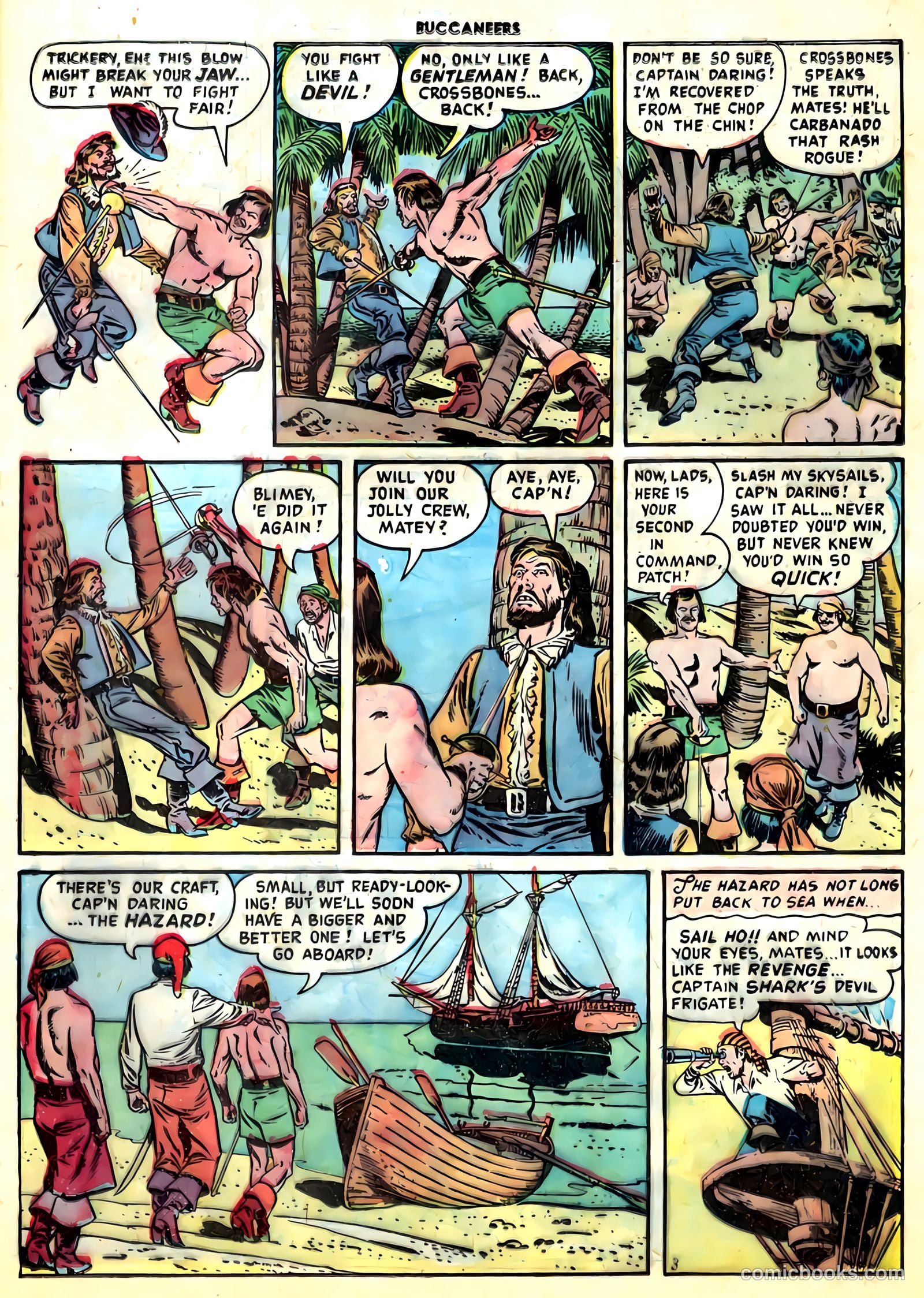 Buccaneers #19 (1950) — page 5 of 40