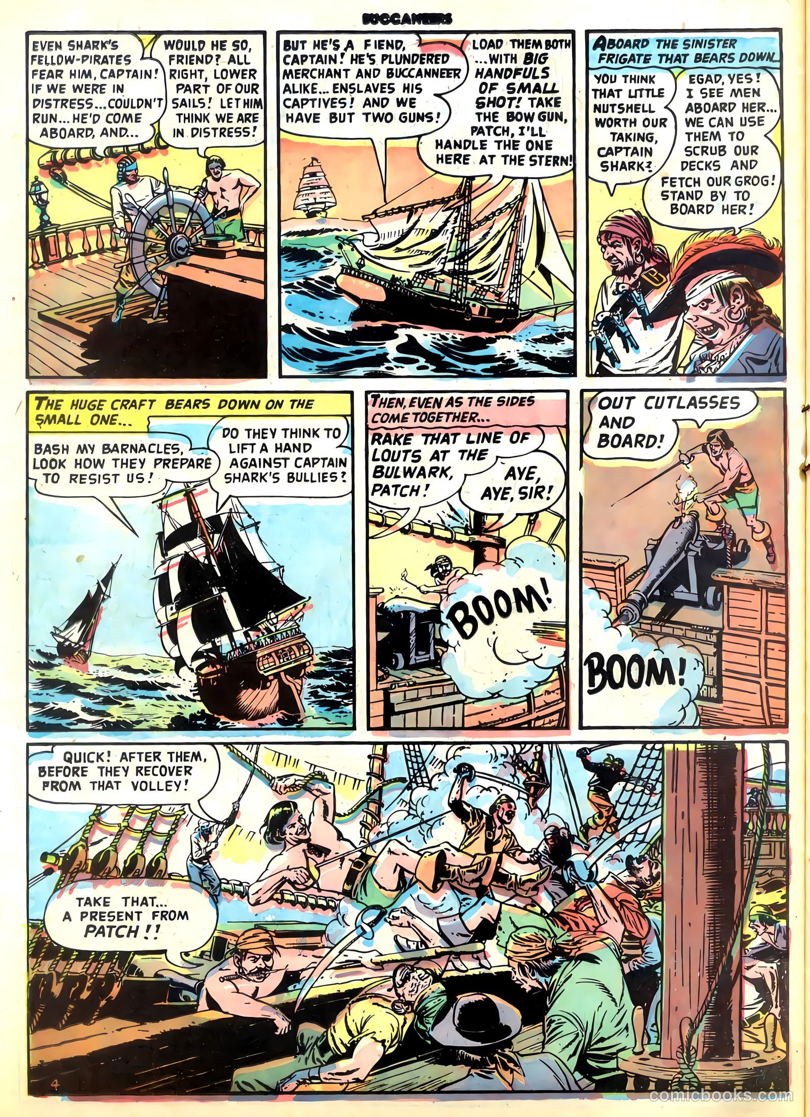 Buccaneers #19 (1950) — page 6 of 40