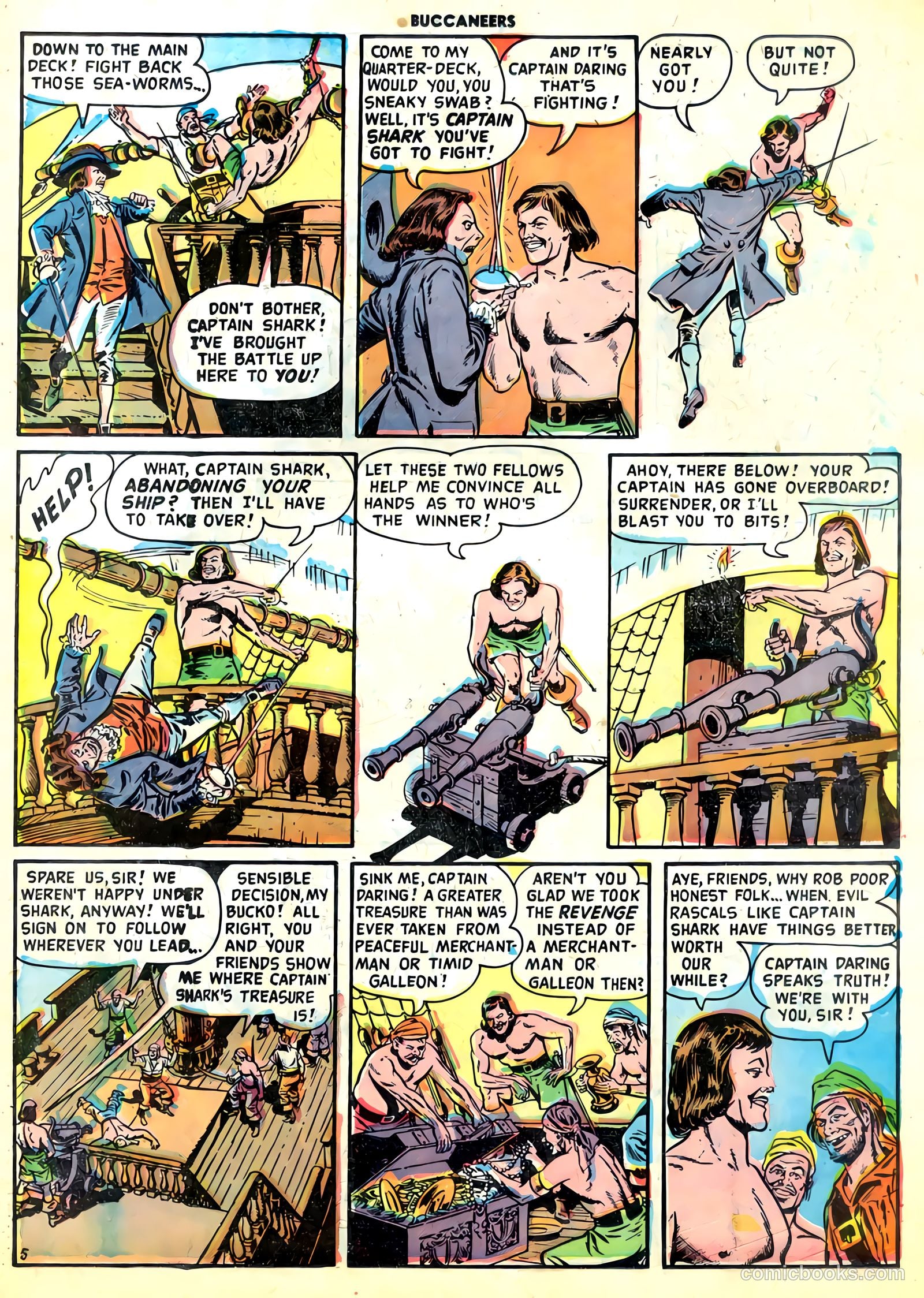 Buccaneers #19 (1950) — page 7 of 40