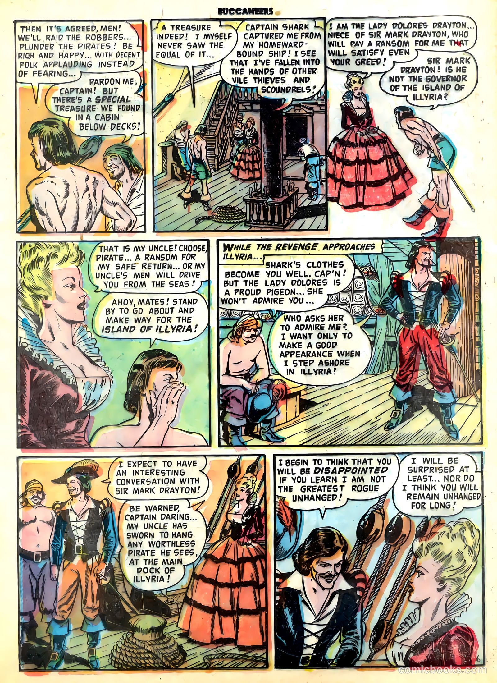 Buccaneers #19 (1950) — page 8 of 40