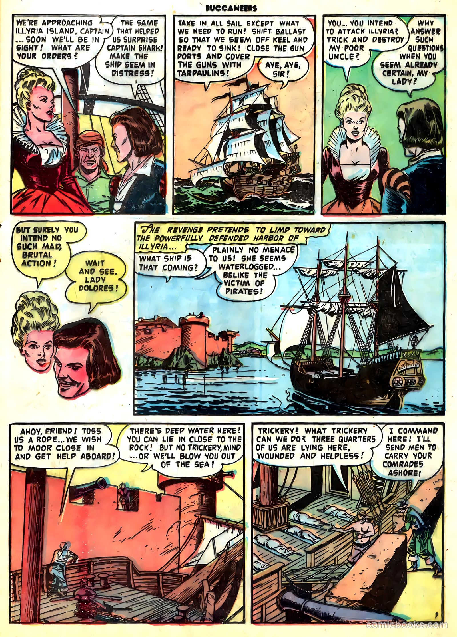 Buccaneers #19 (1950) — page 9 of 40