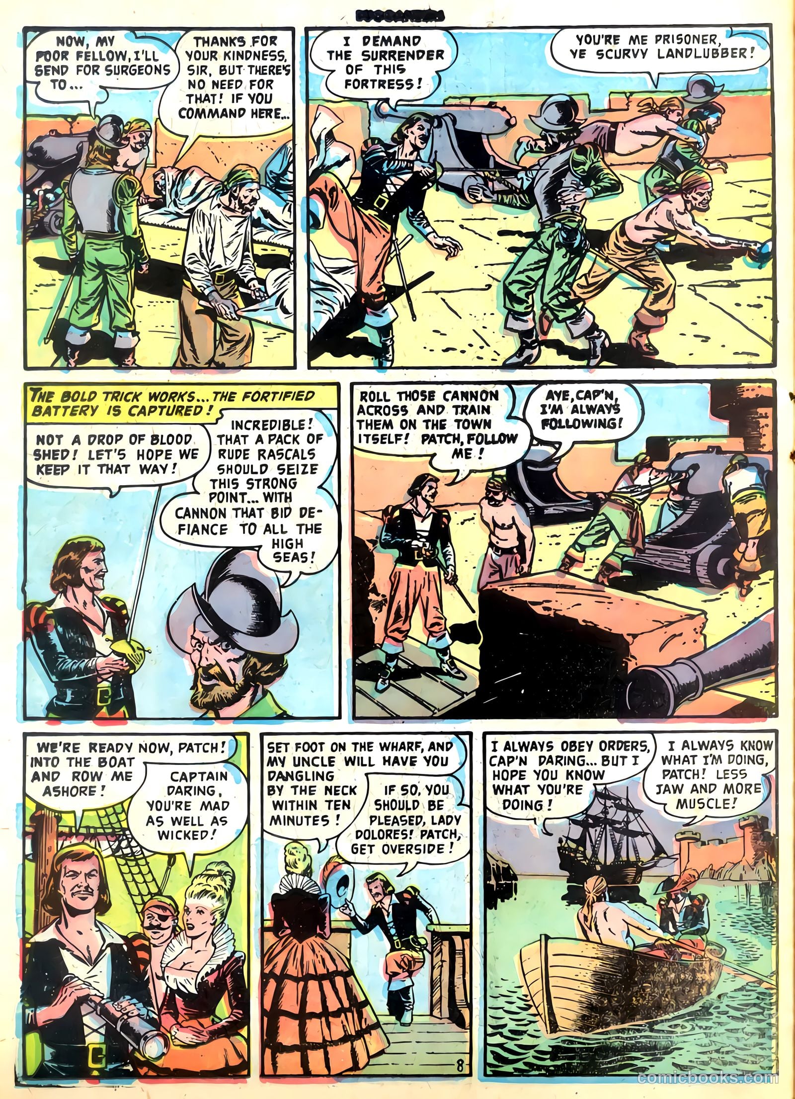 Buccaneers #19 (1950) — page 10 of 40