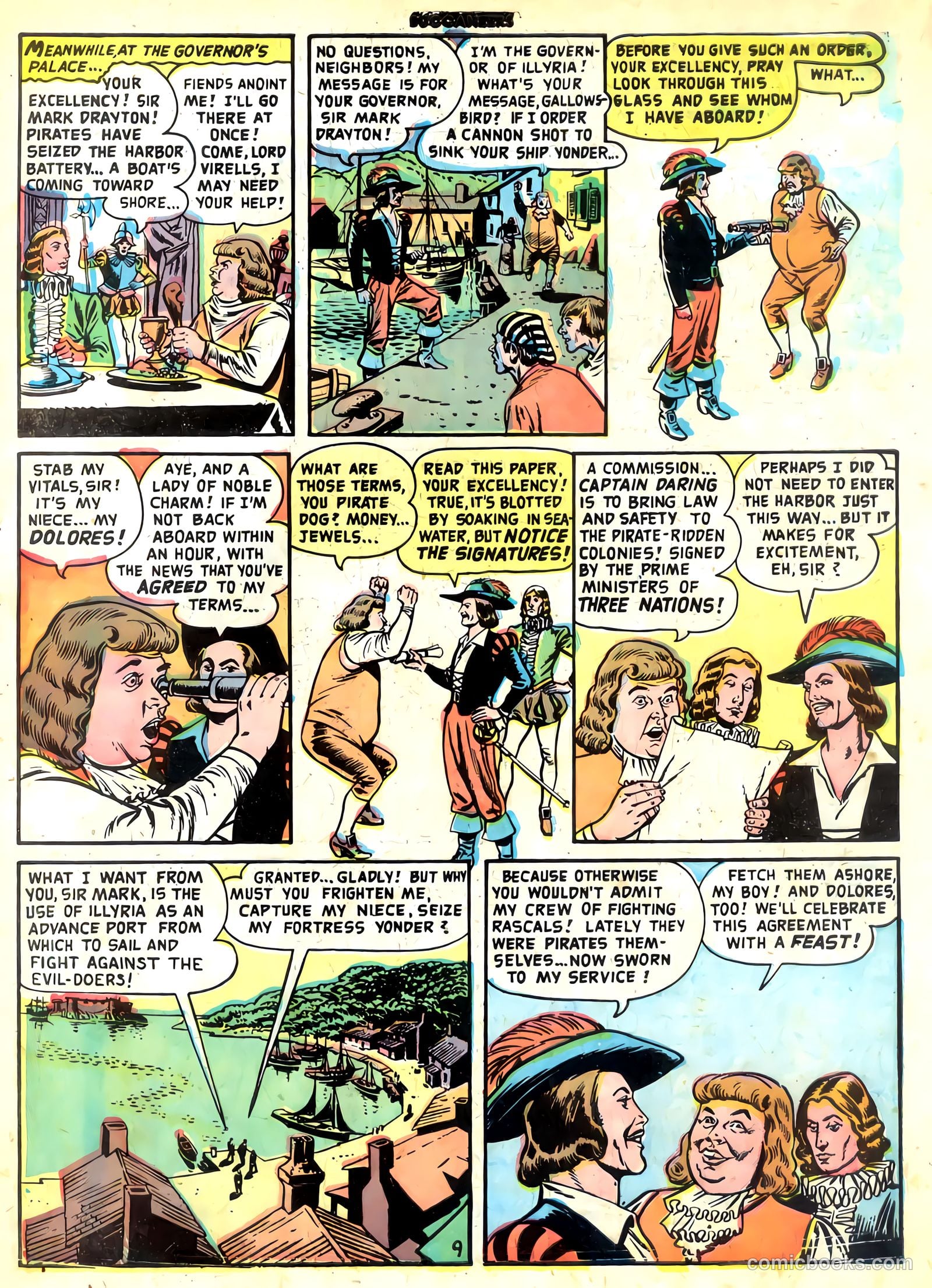 Buccaneers #19 (1950) — page 11 of 40