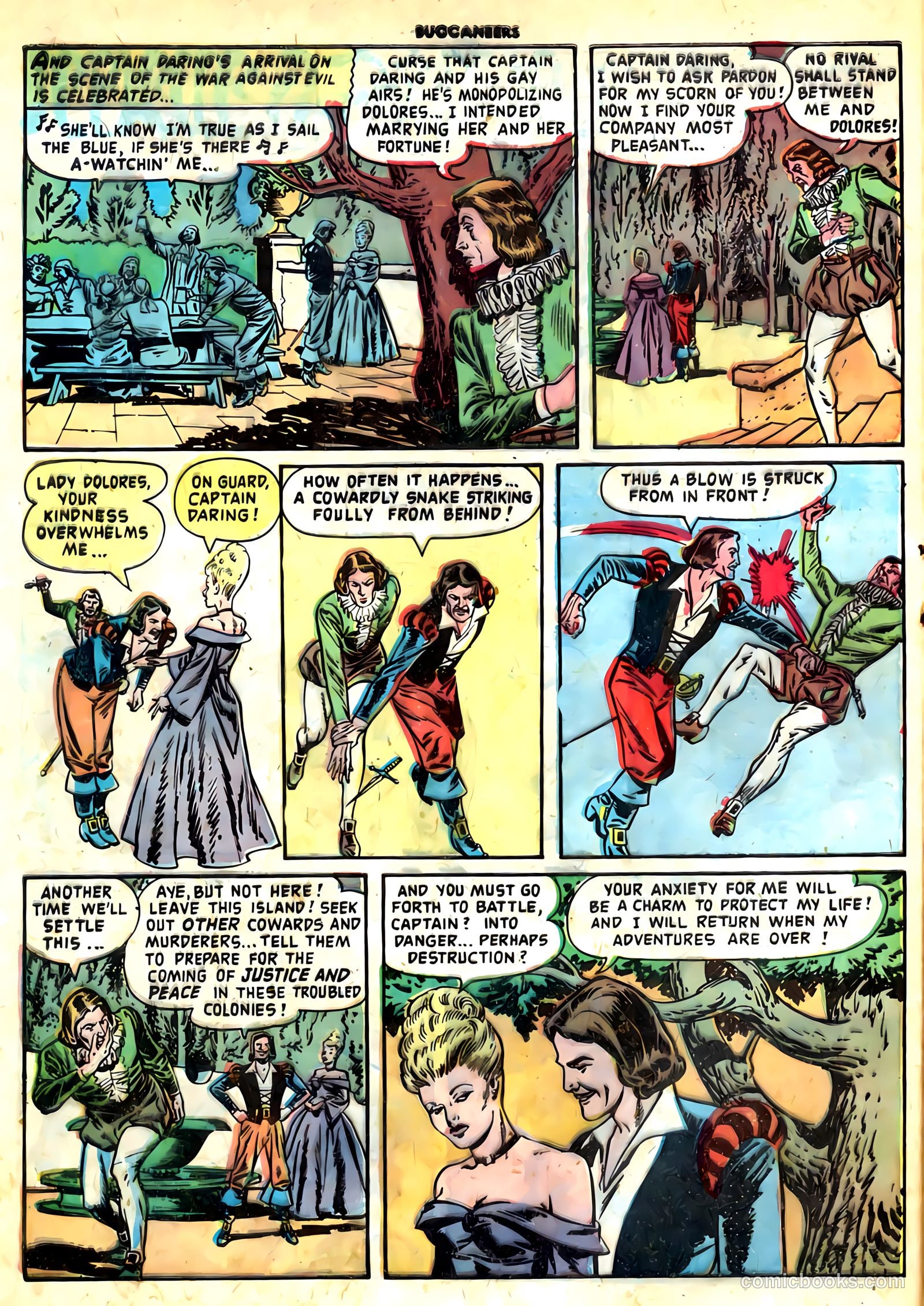 Buccaneers #19 (1950) — page 12 of 40