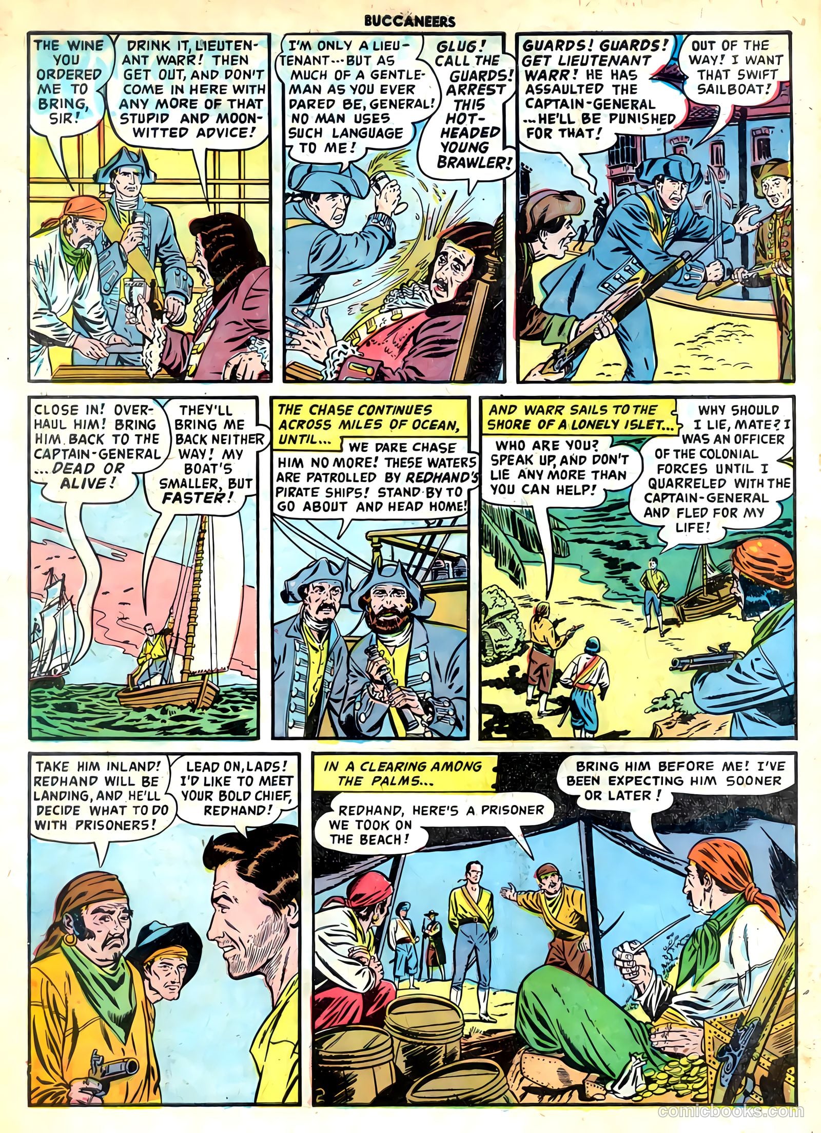 Buccaneers #19 (1950) — page 14 of 40