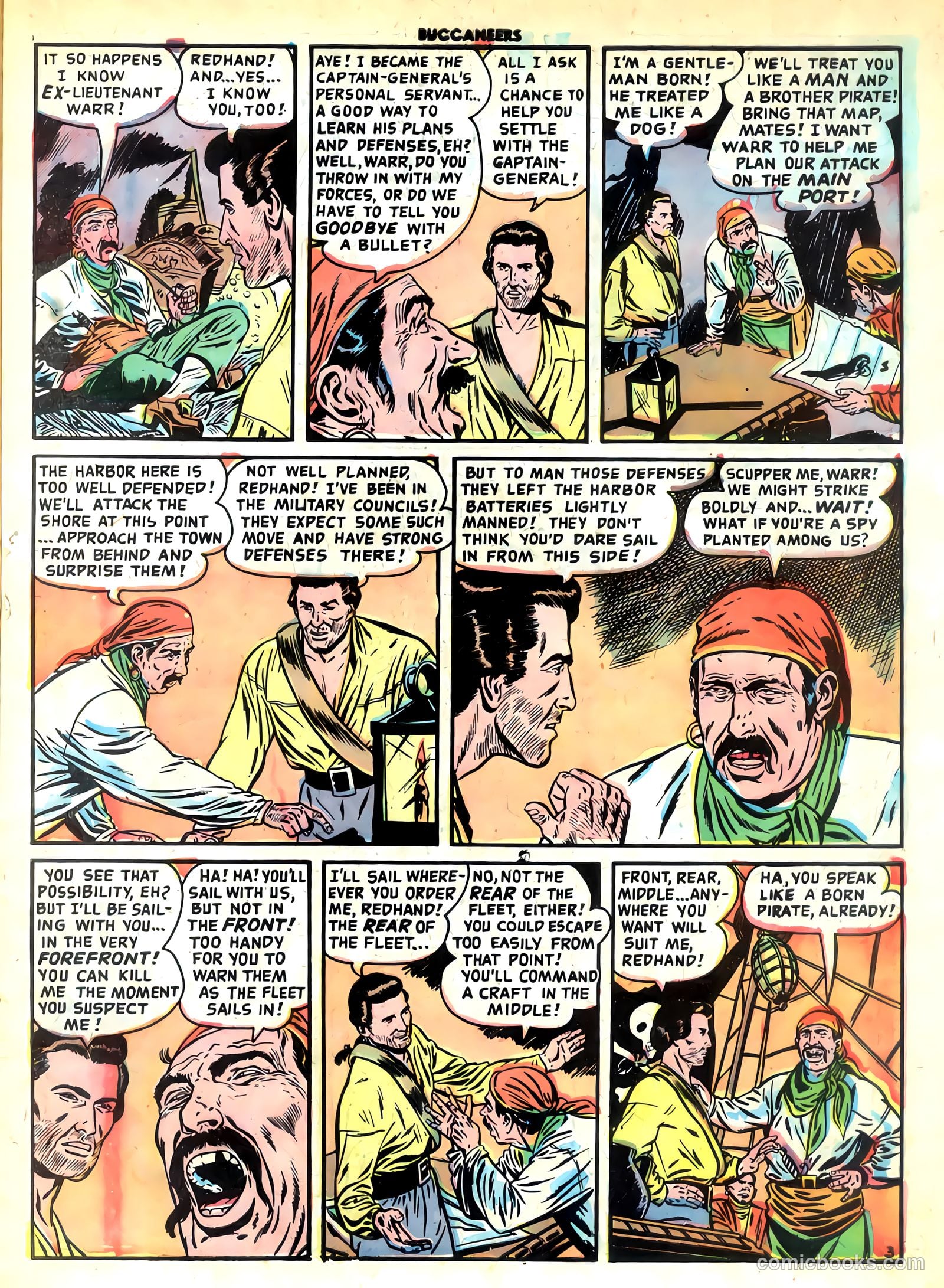 Buccaneers #19 (1950) — page 15 of 40