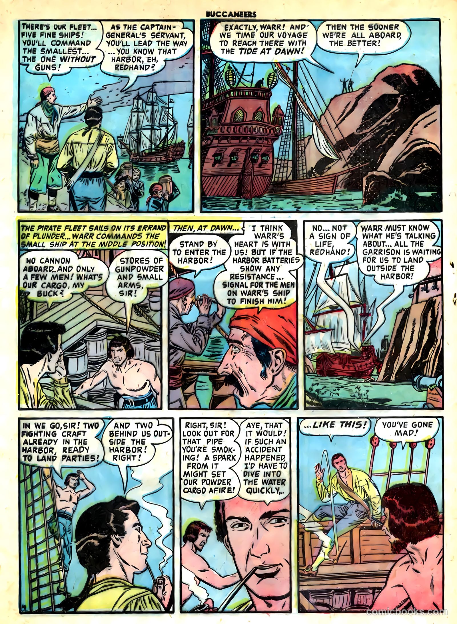 Buccaneers #19 (1950) — page 16 of 40