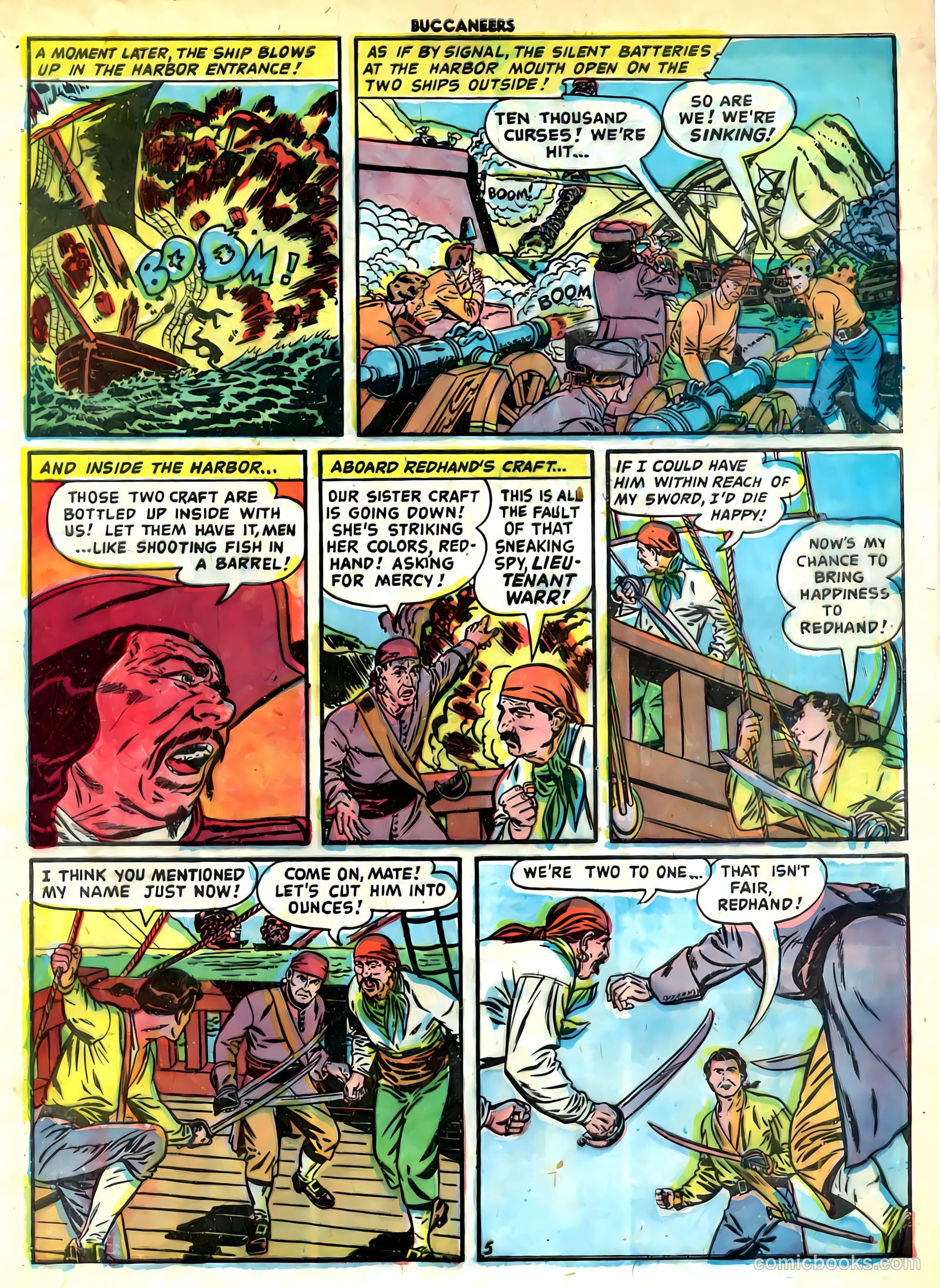 Buccaneers #19 (1950) — page 17 of 40