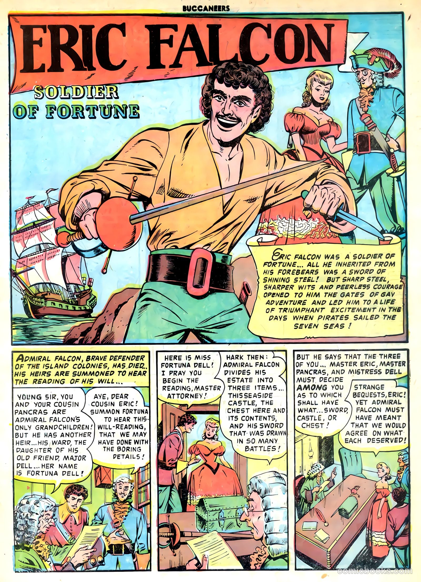 Buccaneers #19 (1950) — page 19 of 40