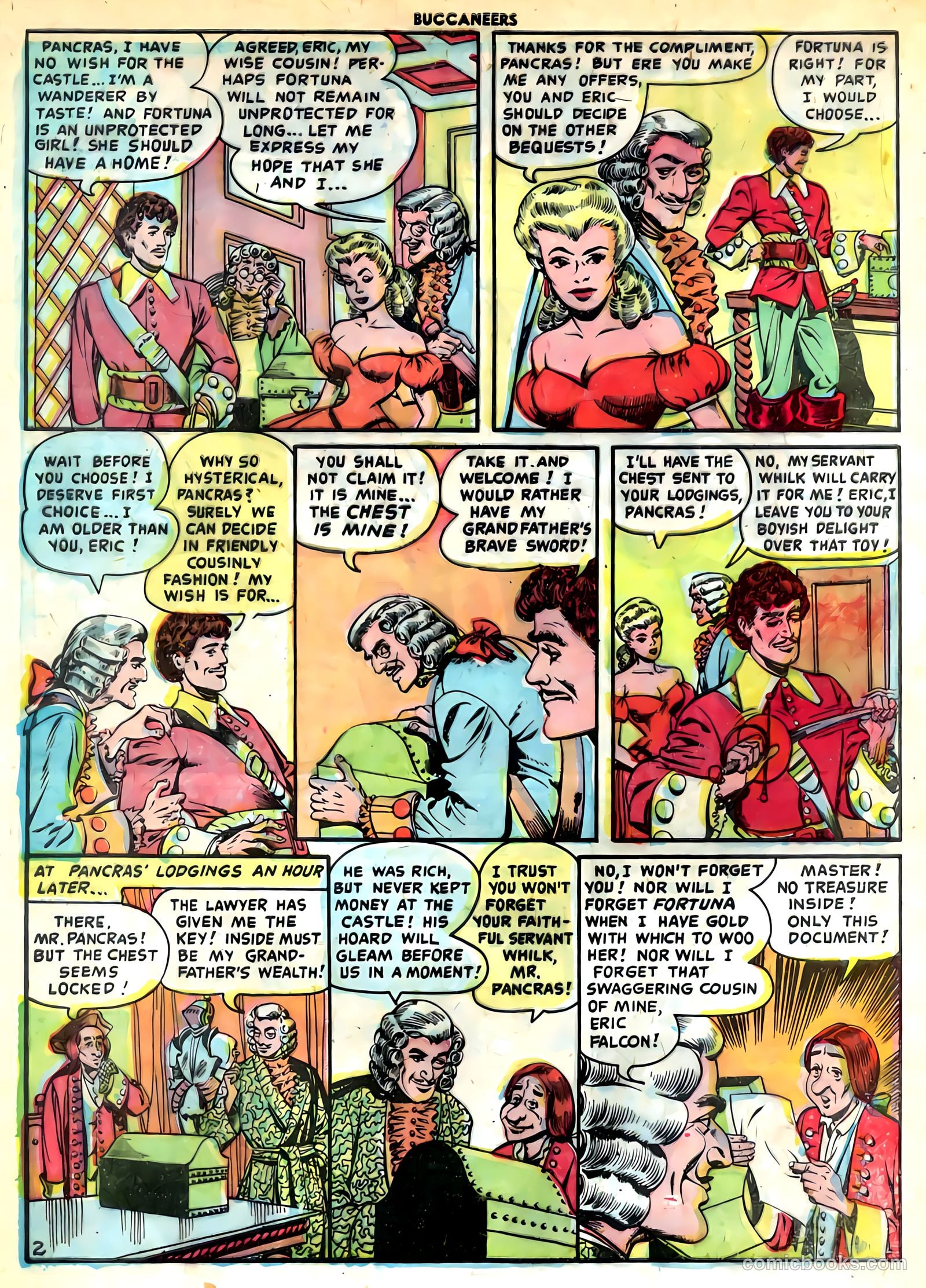 Buccaneers #19 (1950) — page 20 of 40