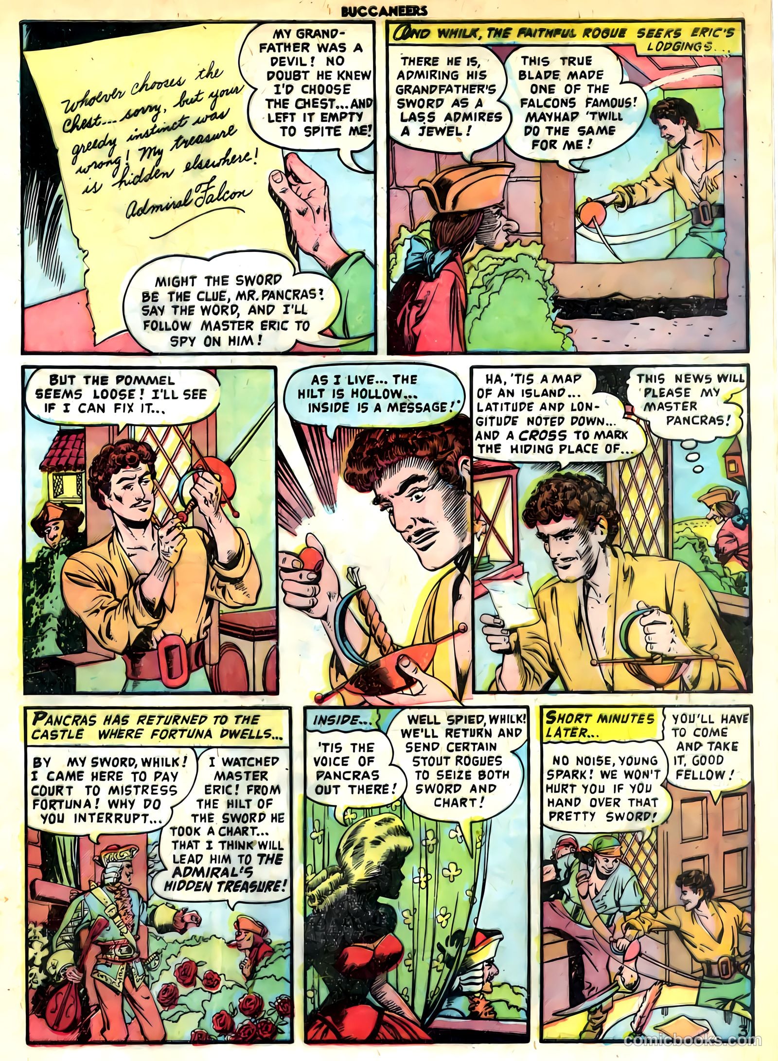 Buccaneers #19 (1950) — page 21 of 40