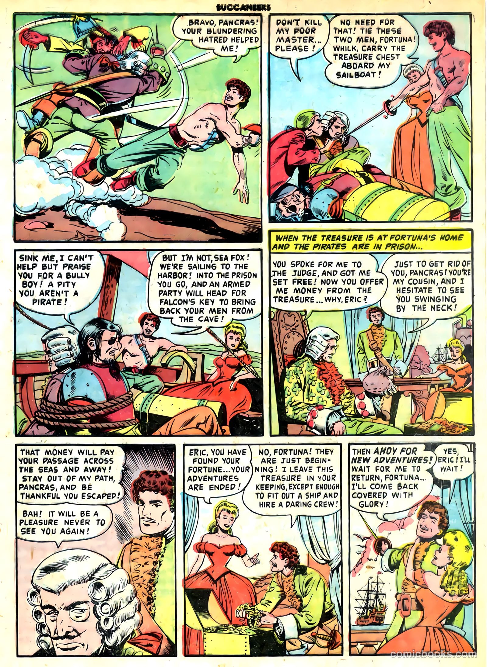 Buccaneers #19 (1950) — page 25 of 40