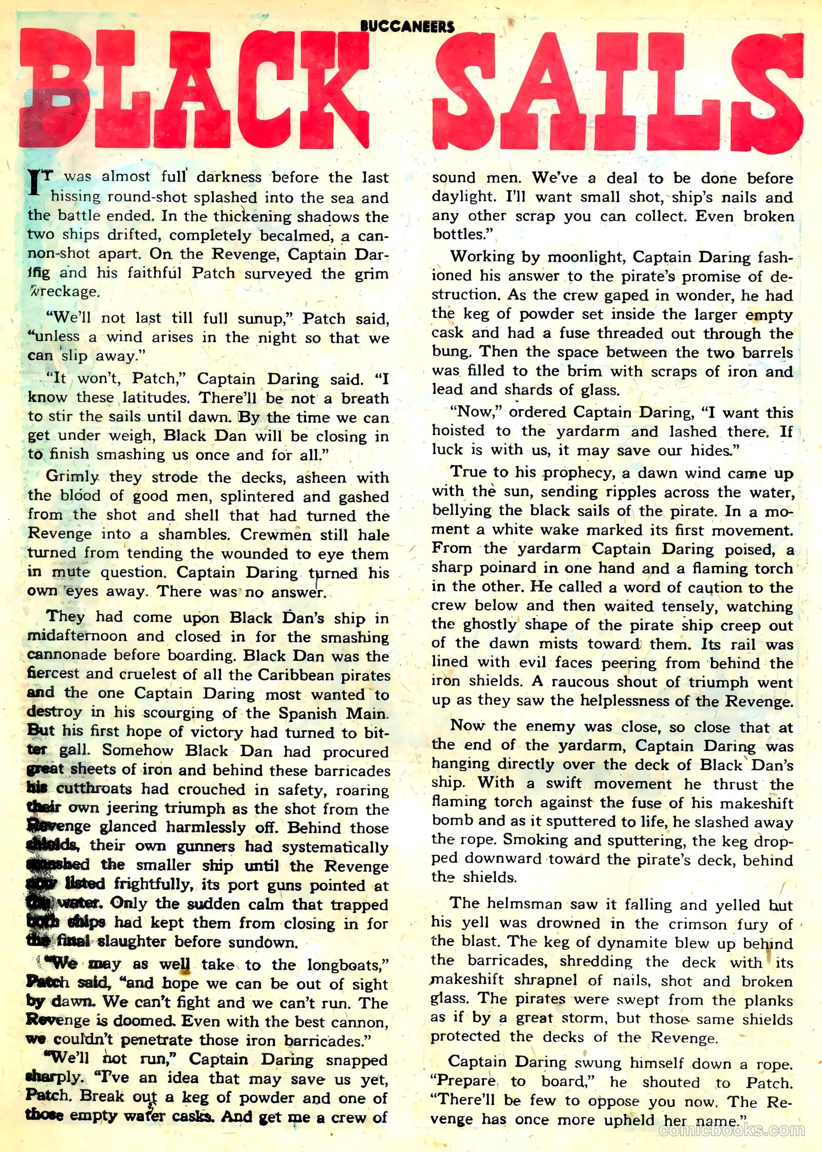 Buccaneers #19 (1950) — page 26 of 40