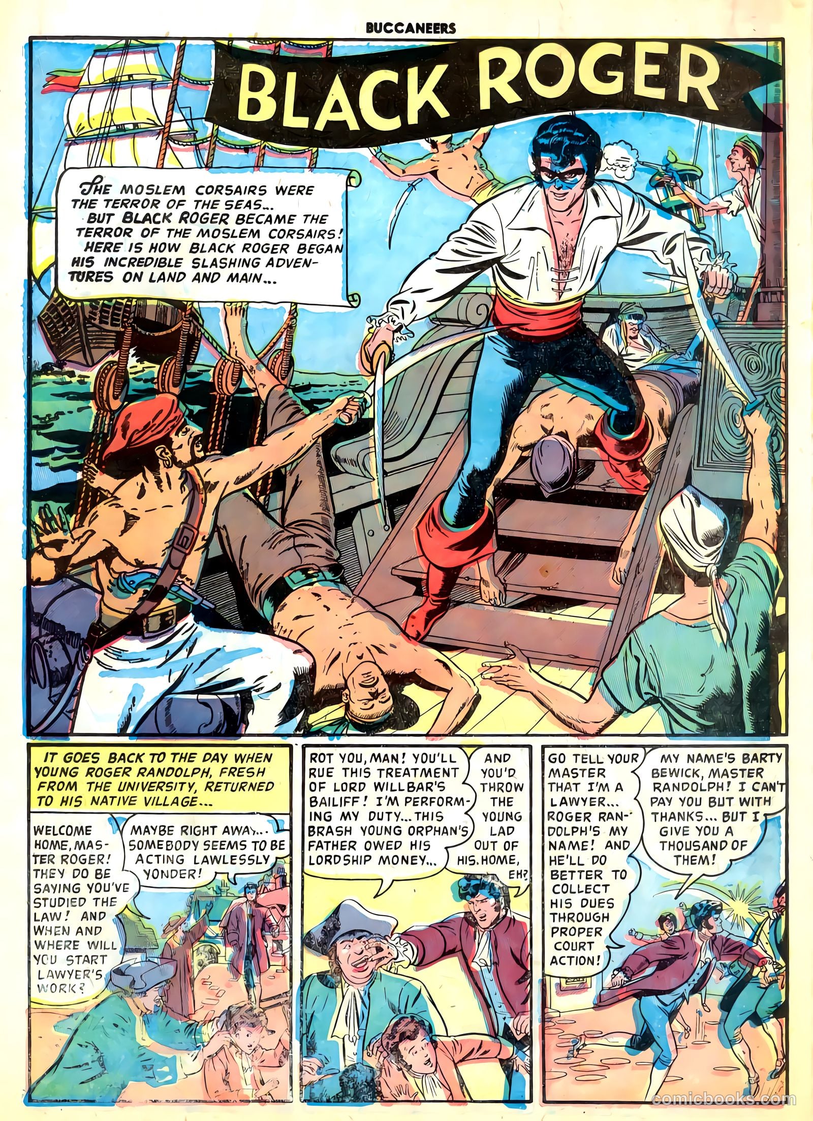 Buccaneers #19 (1950) — page 27 of 40